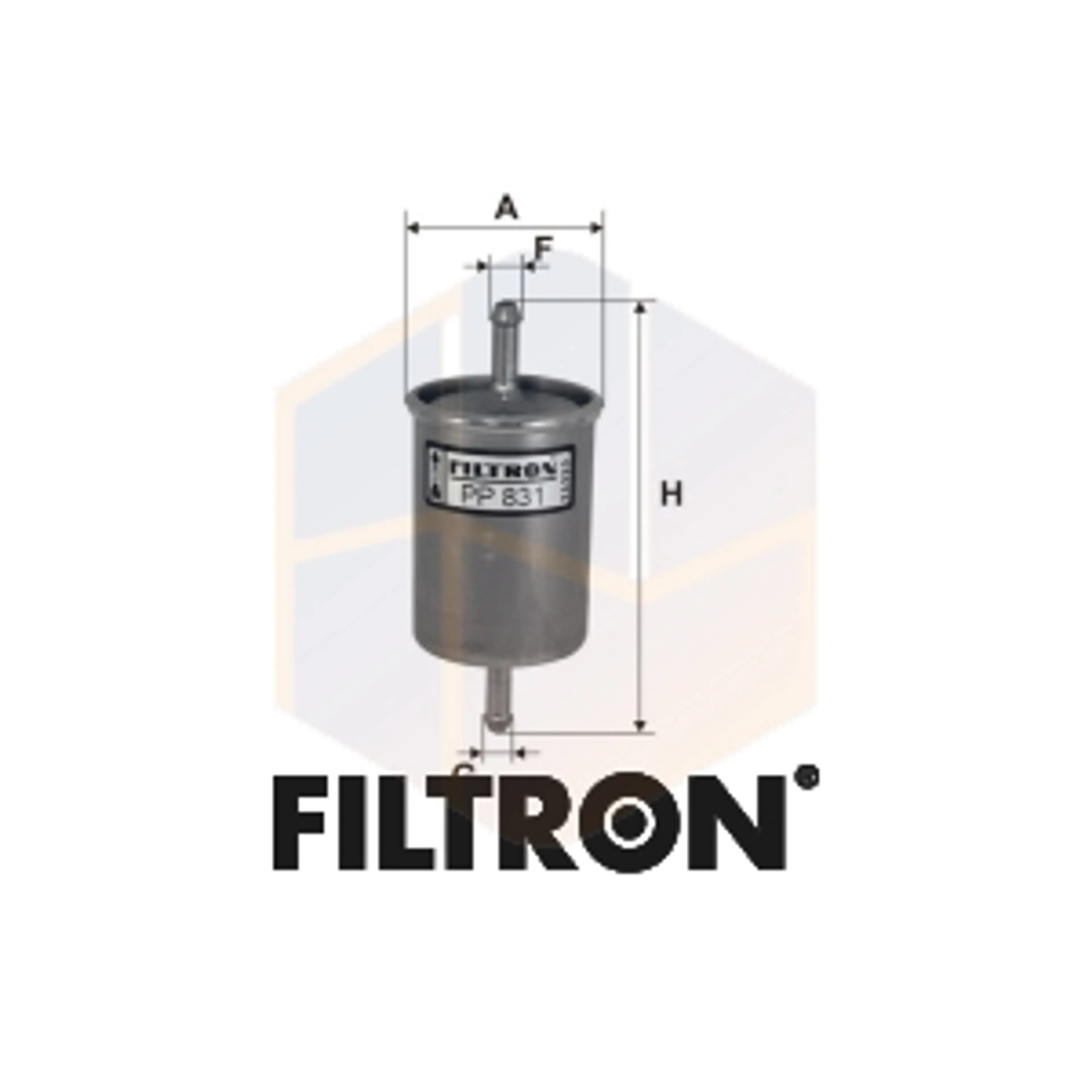 FILTRO COMBUSTIBLE PP 831