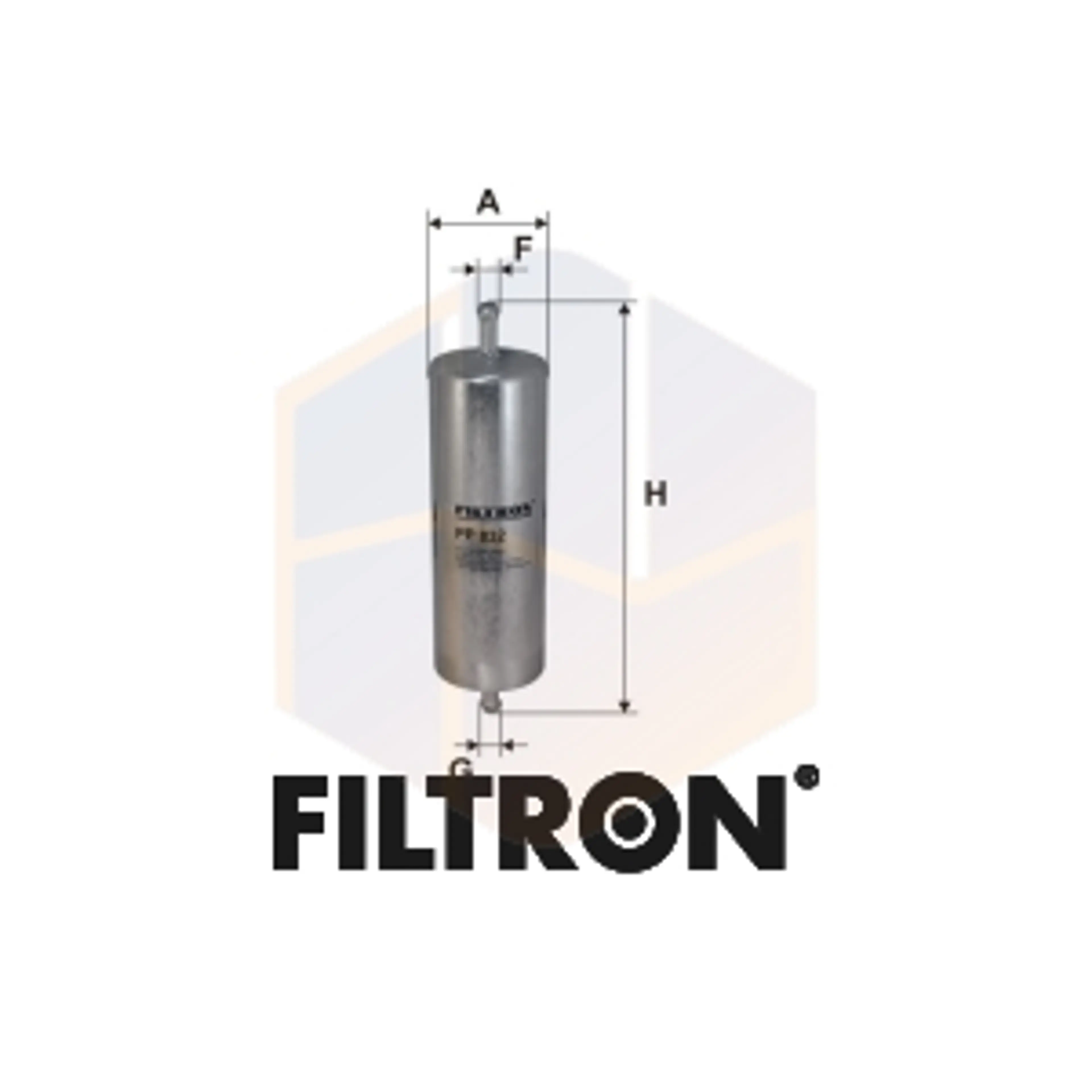 FILTRO COMBUSTIBLE PP 832