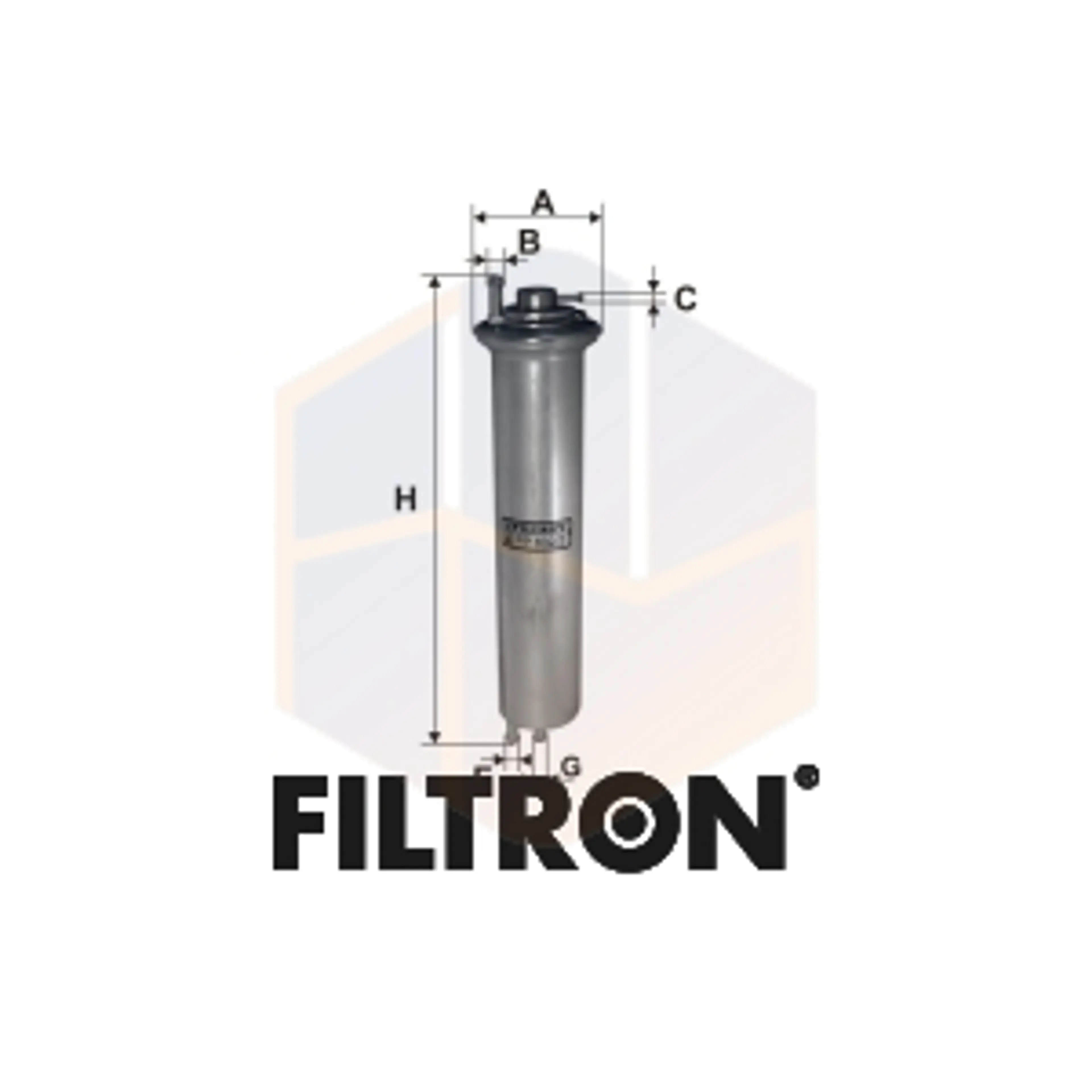 FILTRO COMBUSTIBLE PP 832/2