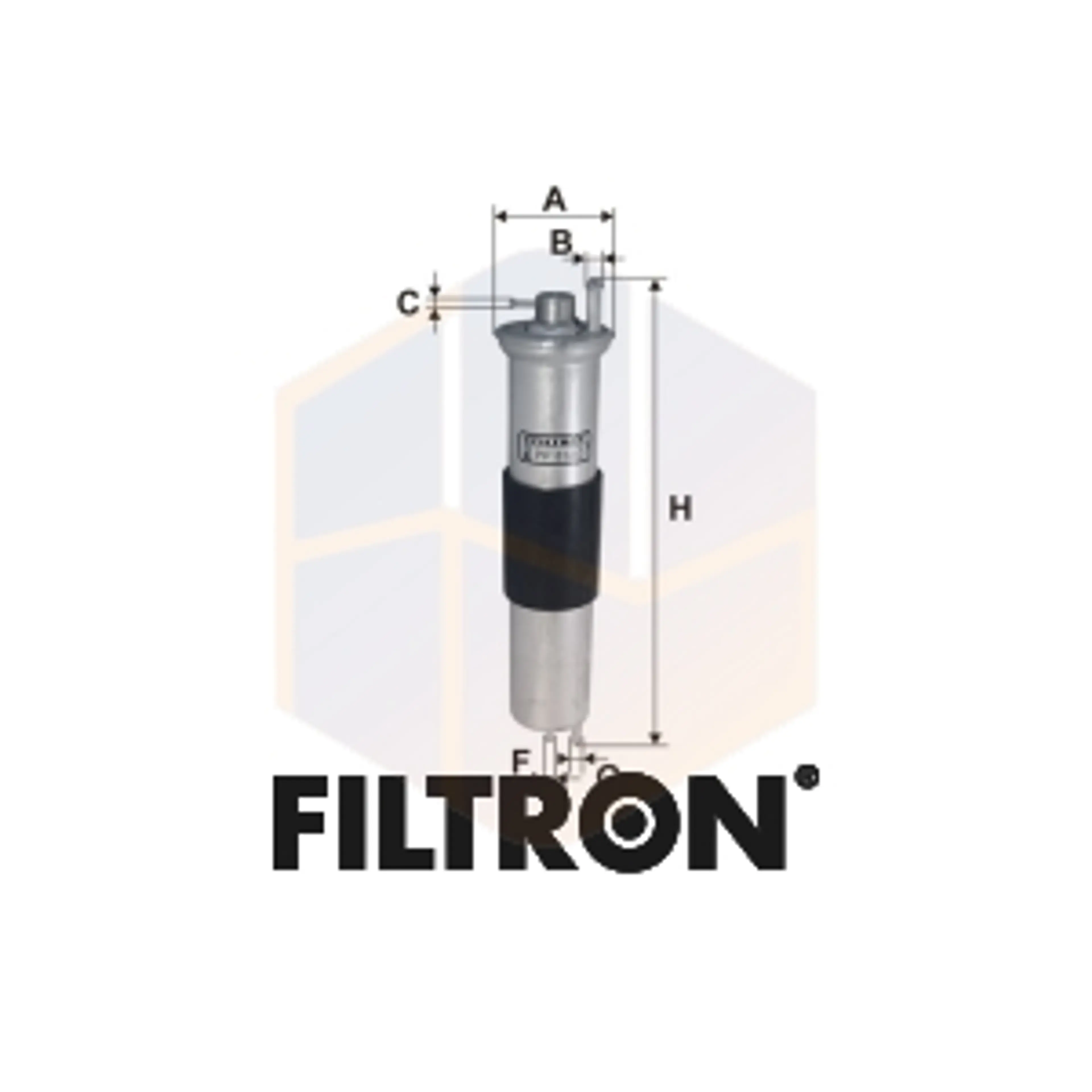 FILTRO COMBUSTIBLE PP 832/3