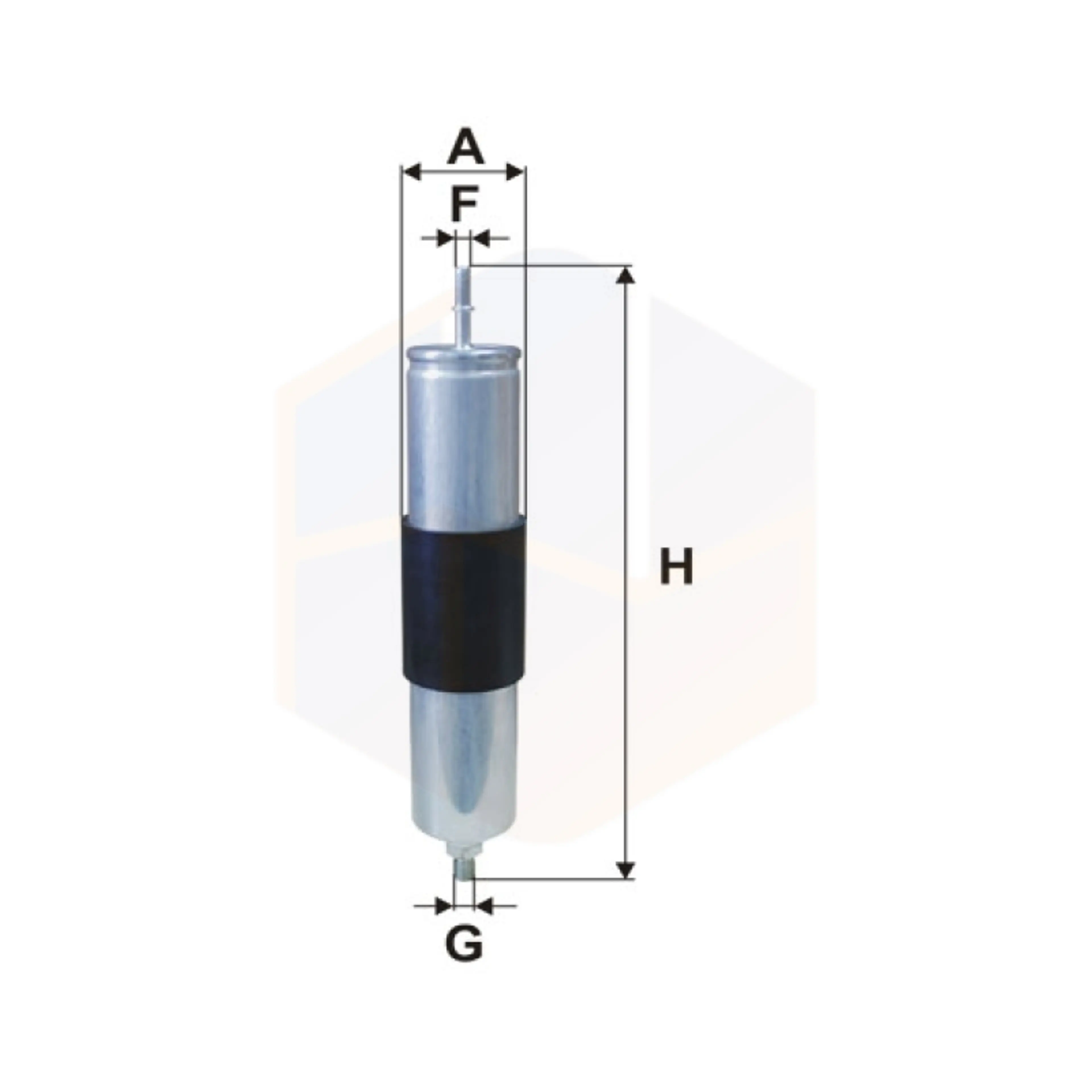 FILTRO COMBUSTIBLE PP 832/5