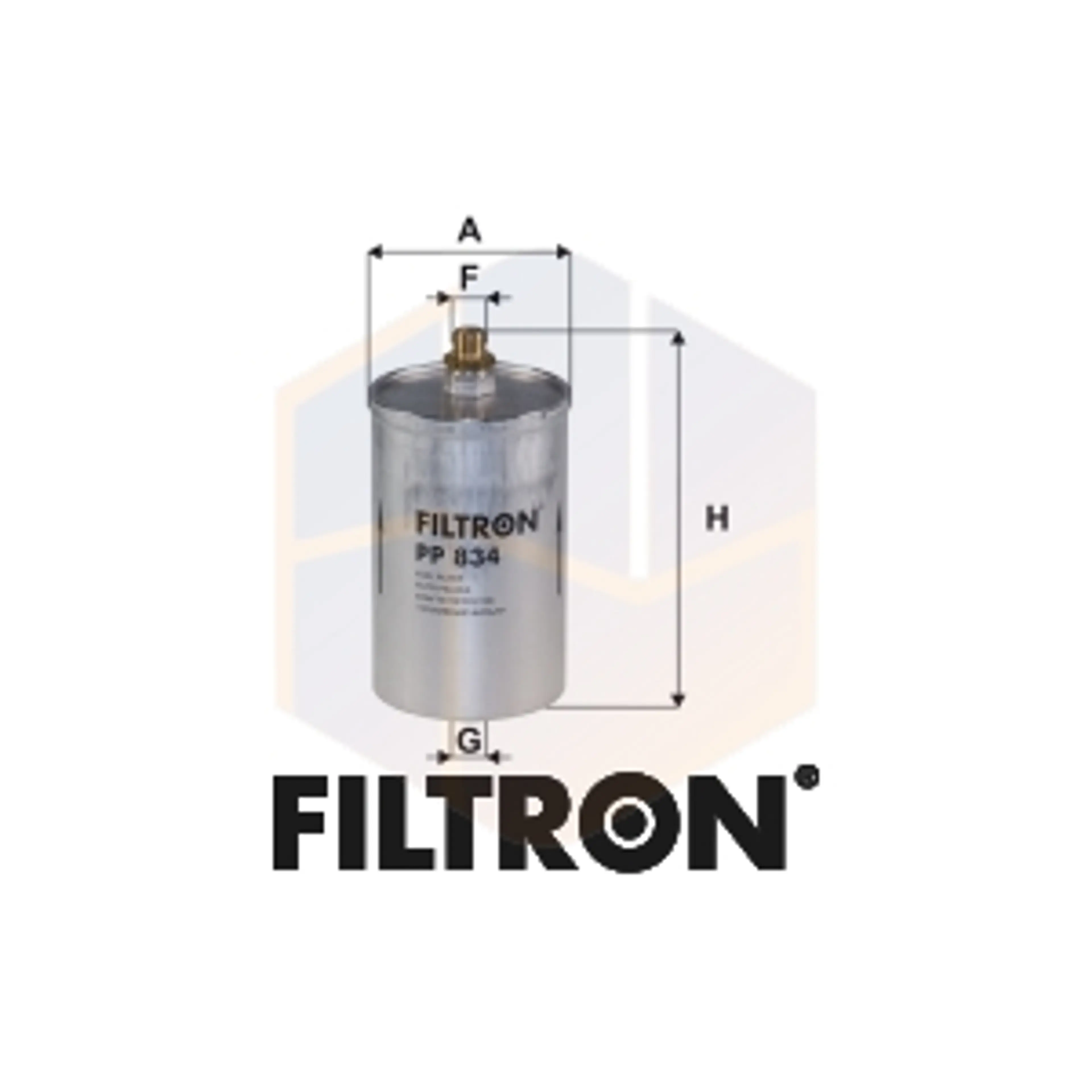 FILTRO COMBUSTIBLE PP 834