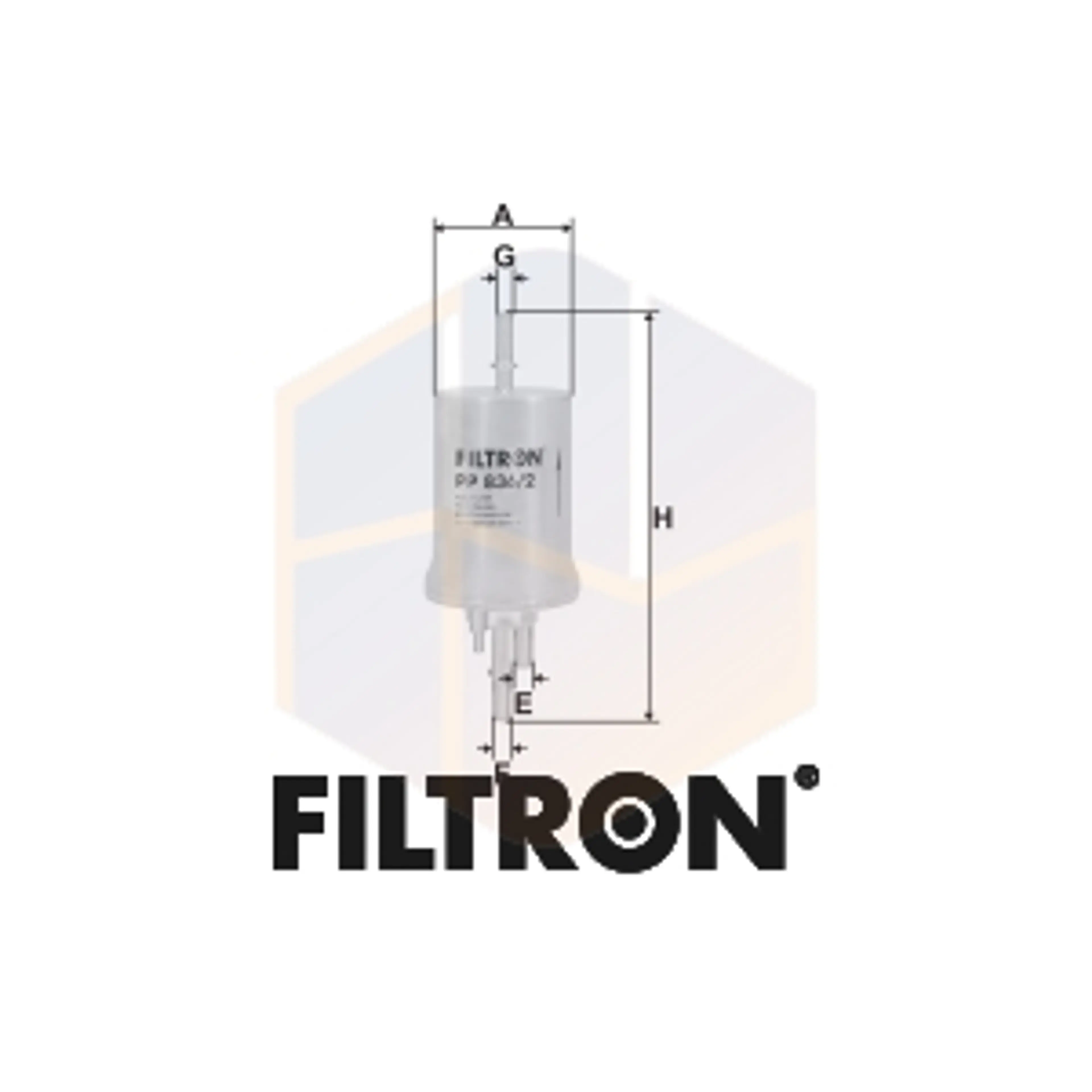 FILTRO COMBUSTIBLE PP 836/2