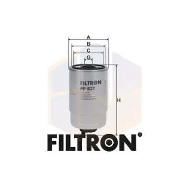 FILTRO COMBUSTIBLE PP 837
