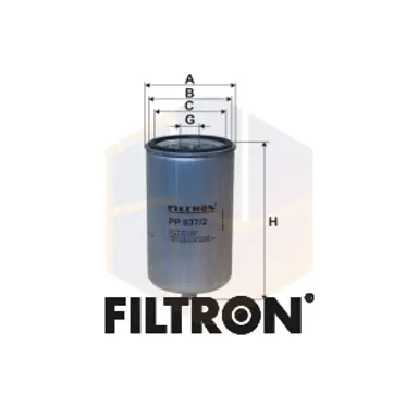 FILTRO COMBUSTIBLE PP 837/2