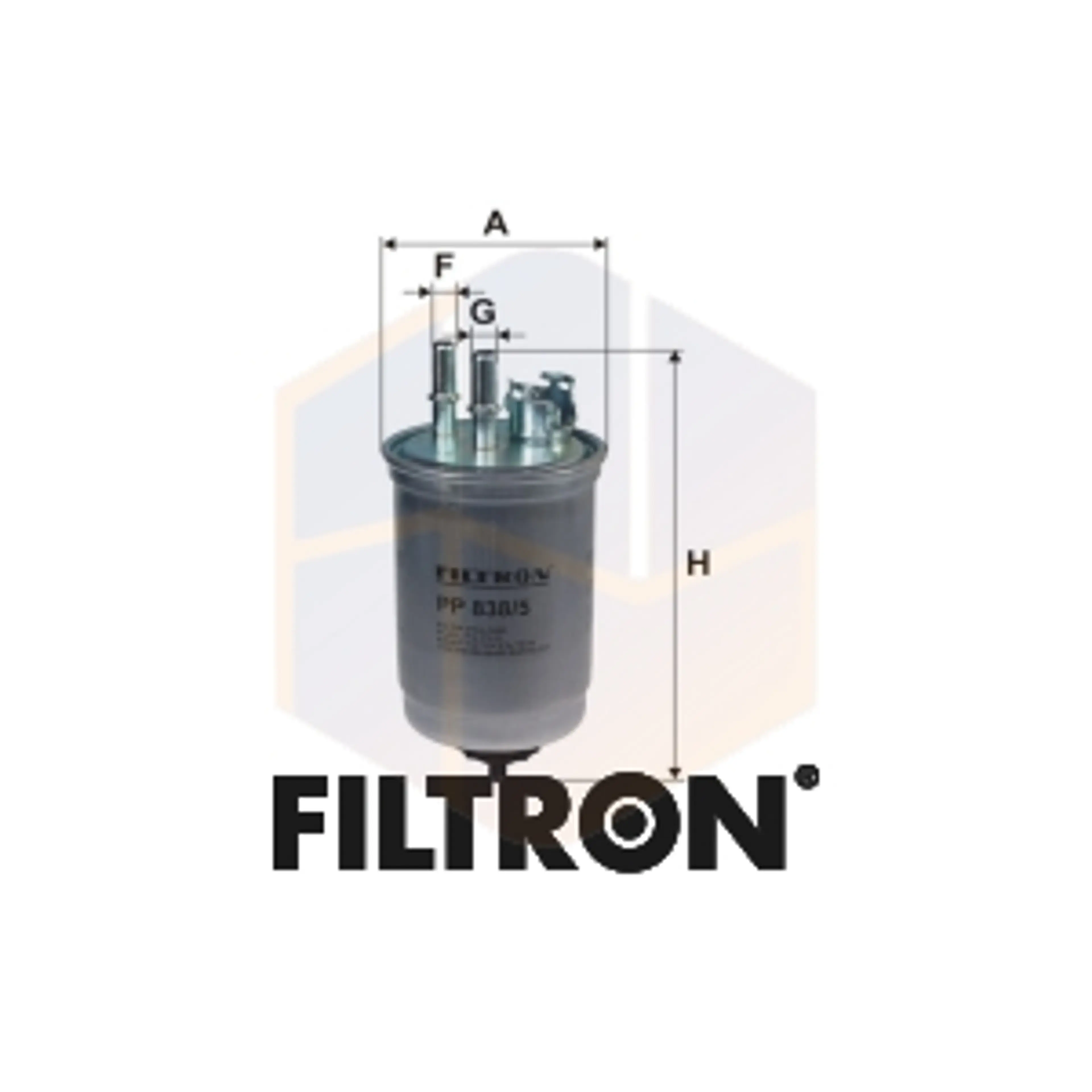 FILTRO COMBUSTIBLE PP 838/5