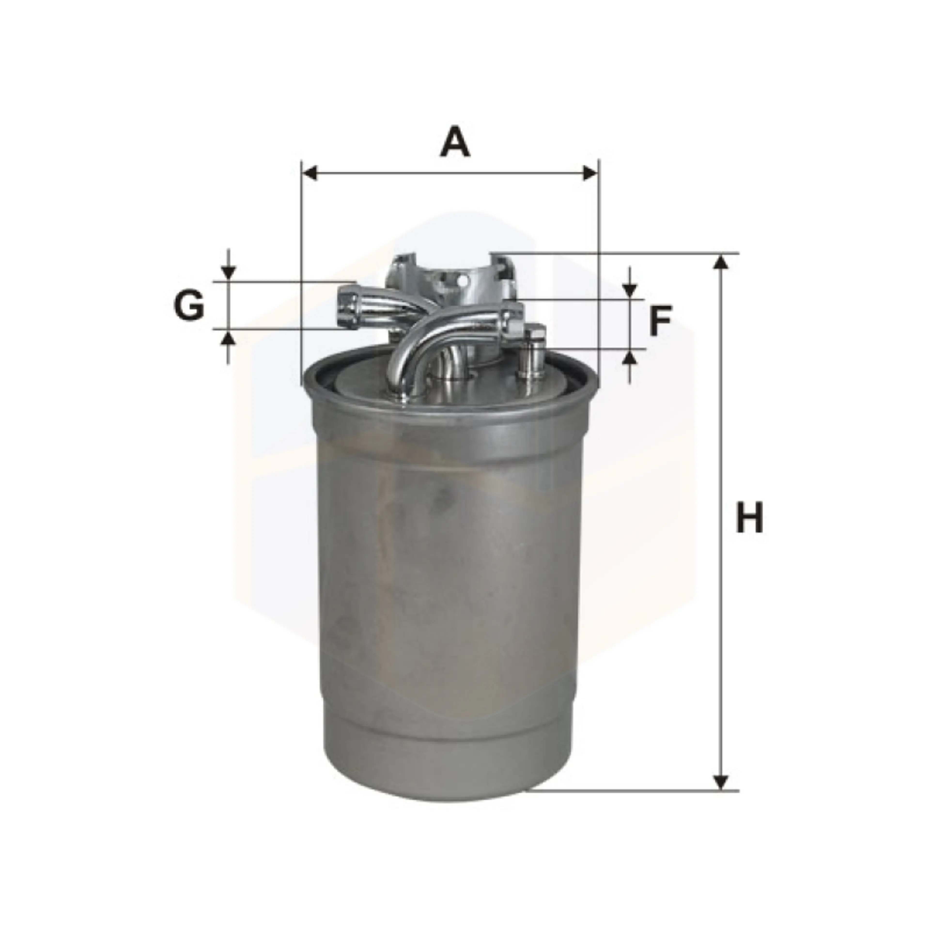 FILTRO COMBUSTIBLE PP 839/4