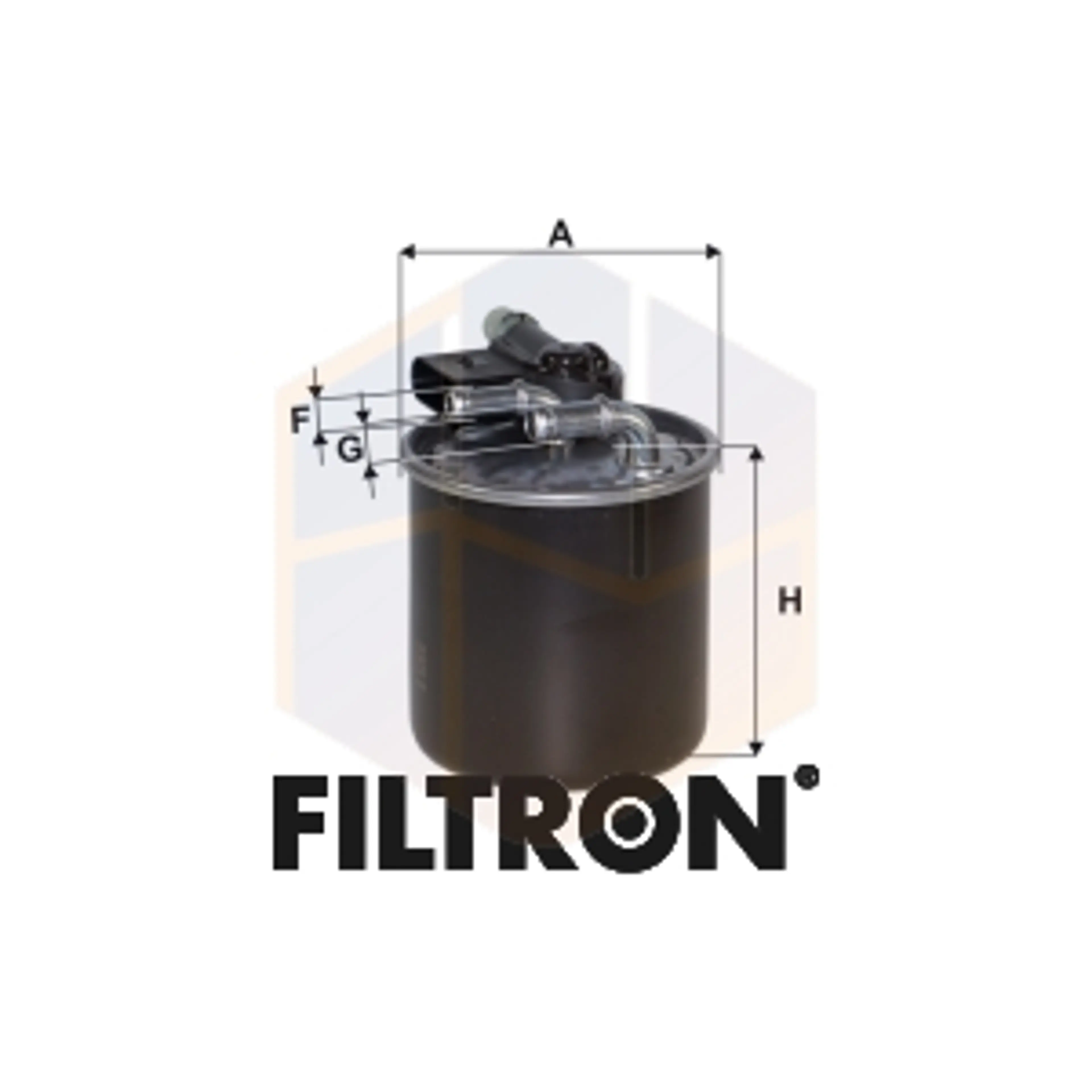 FILTRO COMBUSTIBLE PP 840/3