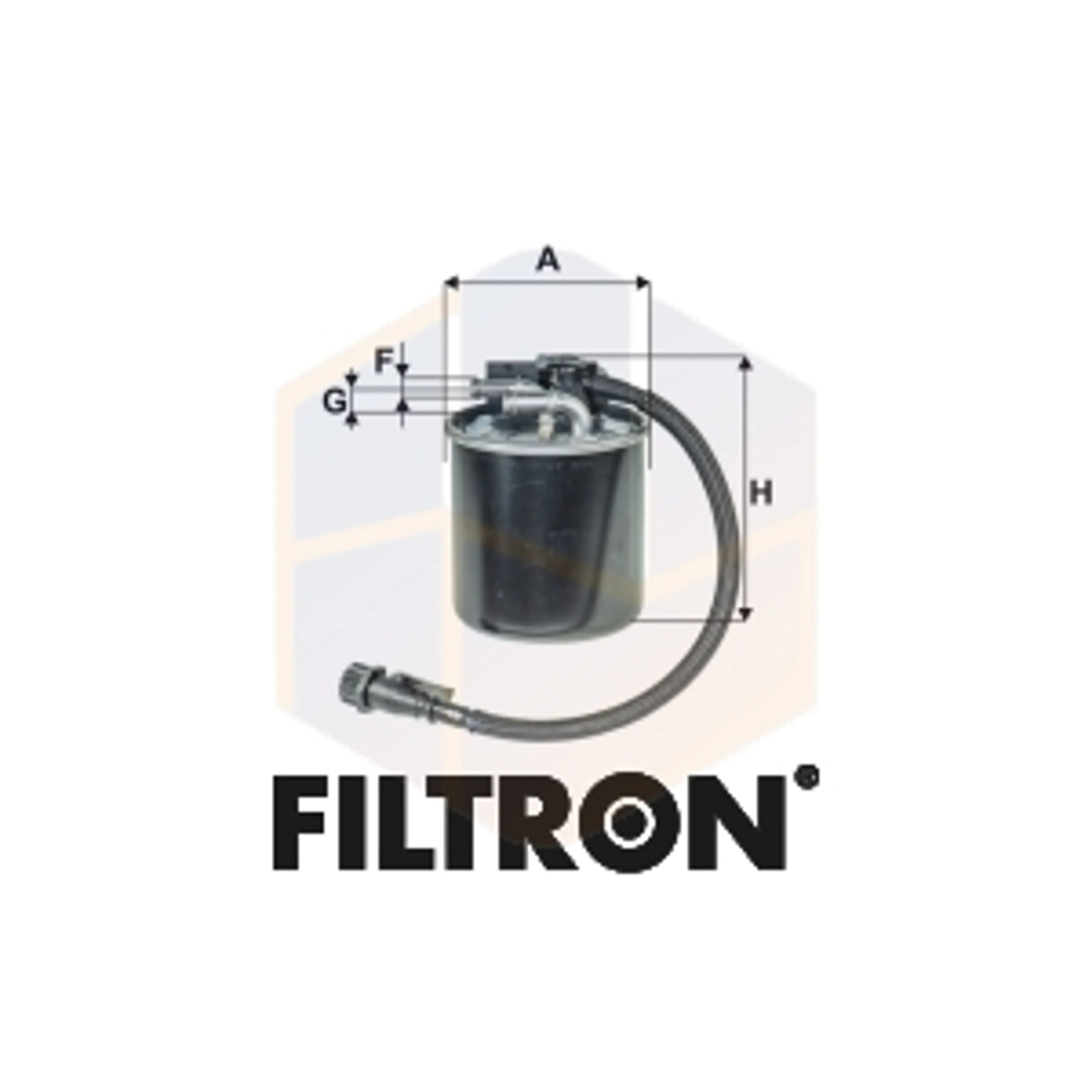 FILTRO COMBUSTIBLE PP 840/8