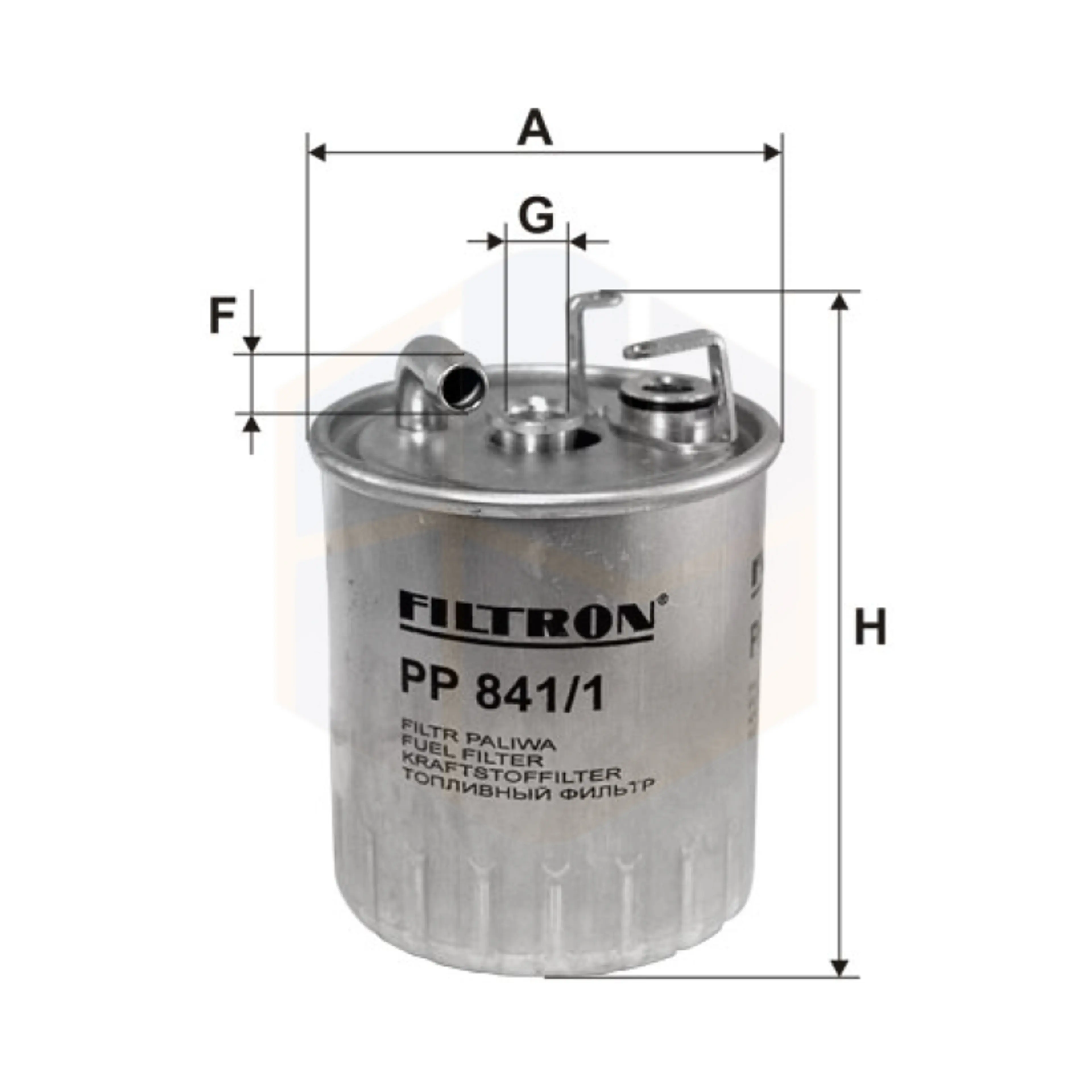 FILTRO COMBUSTIBLE PP 841/1