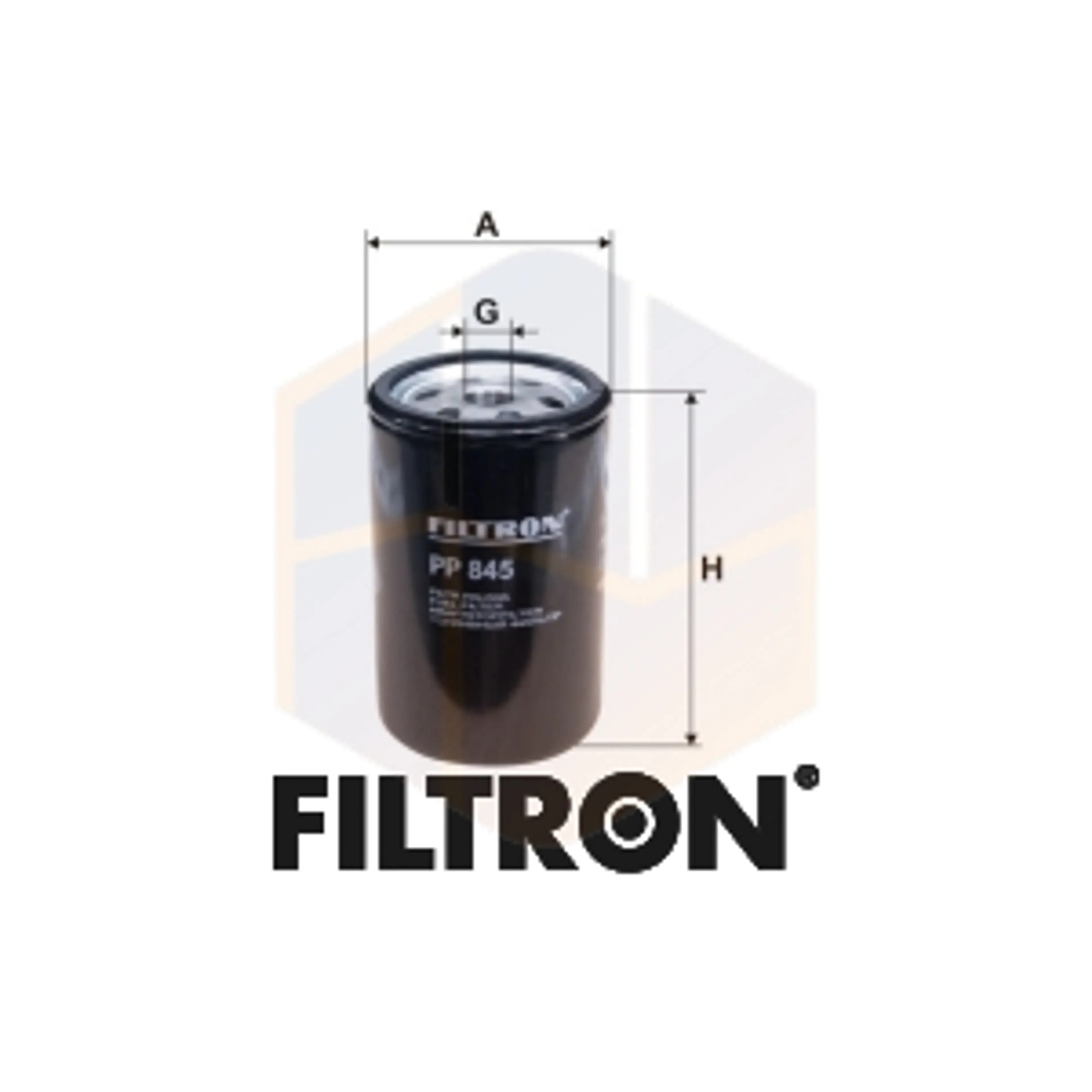 FILTRO COMBUSTIBLE PP 845