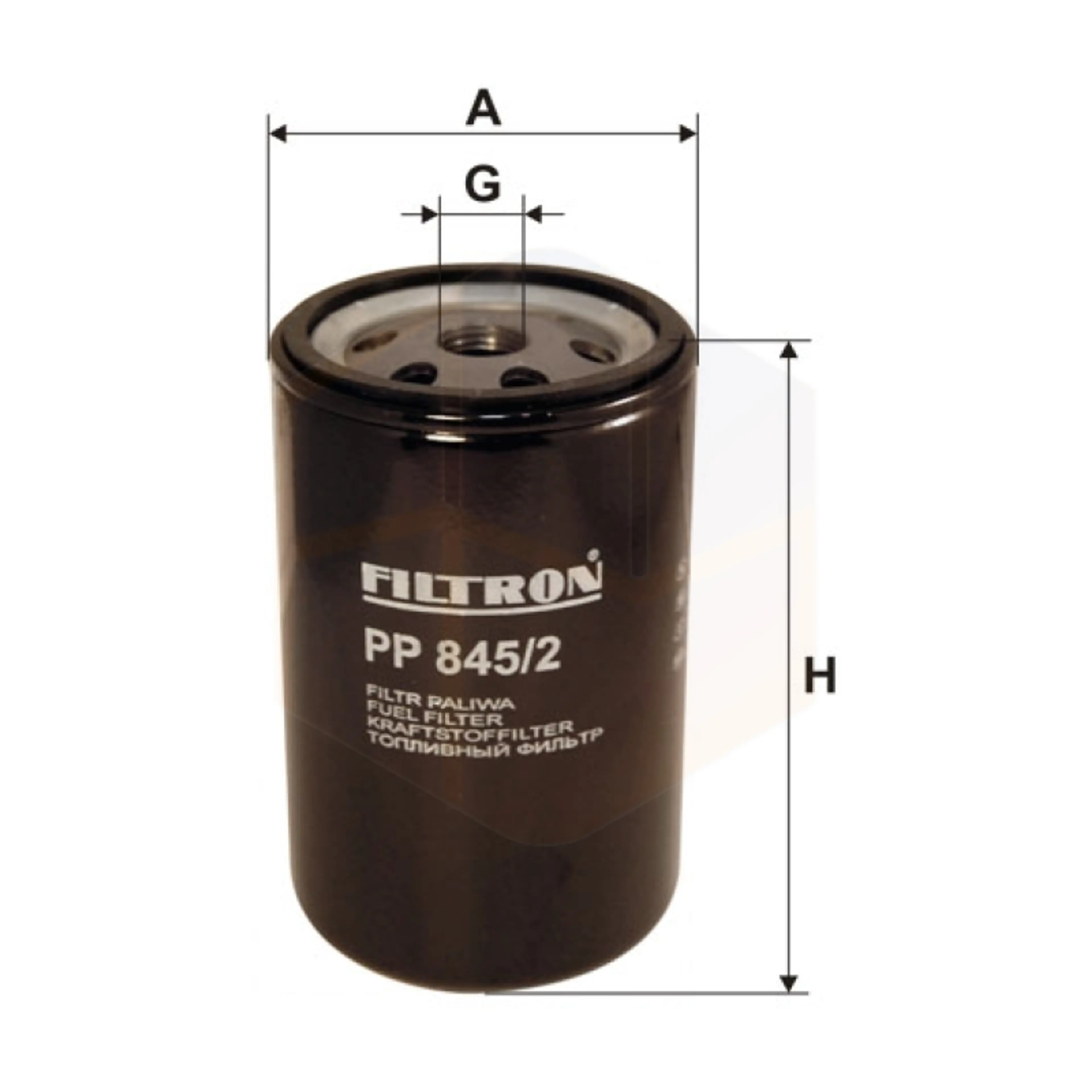 FILTRO COMBUSTIBLE PP 845/2