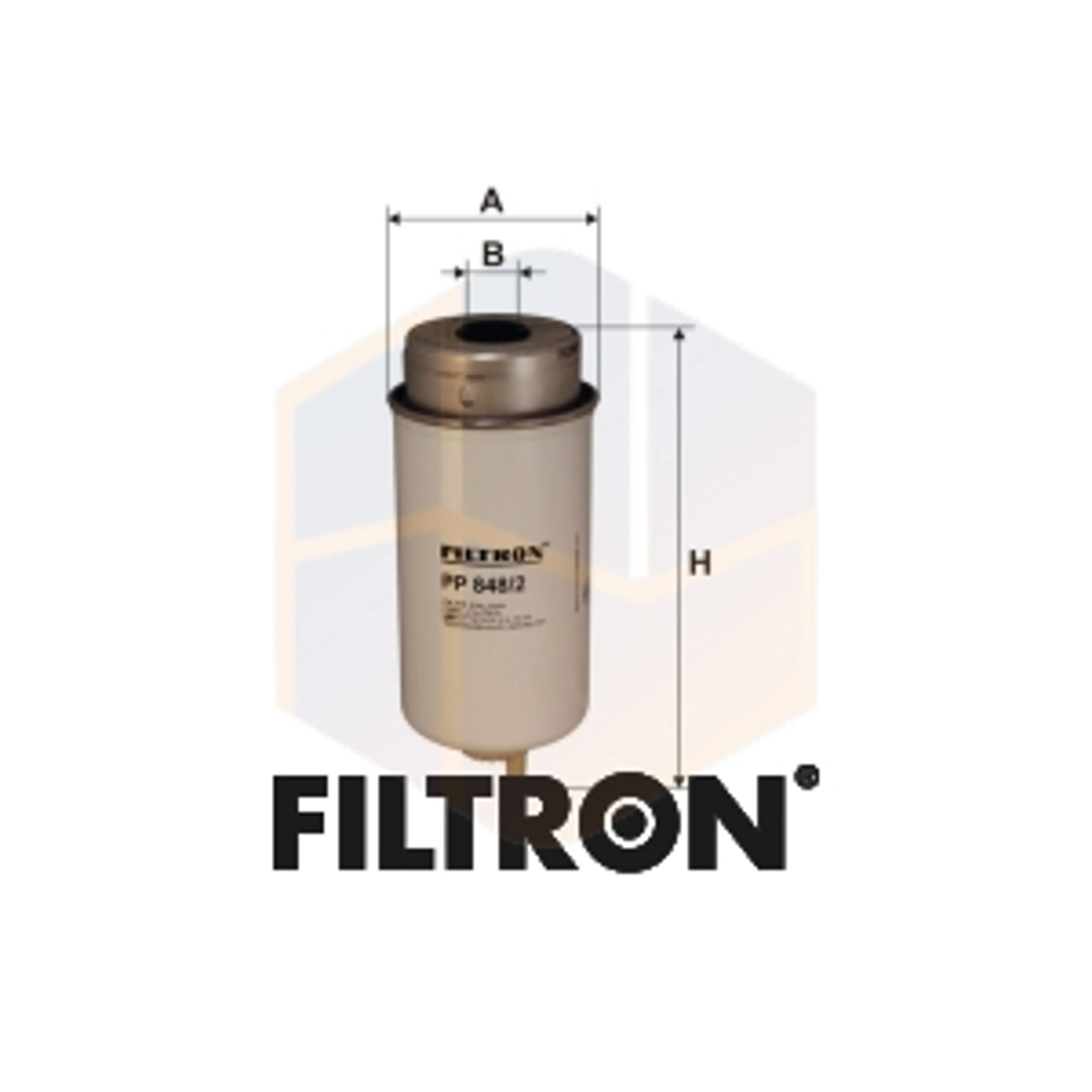 FILTRO COMBUSTIBLE PP 848/2