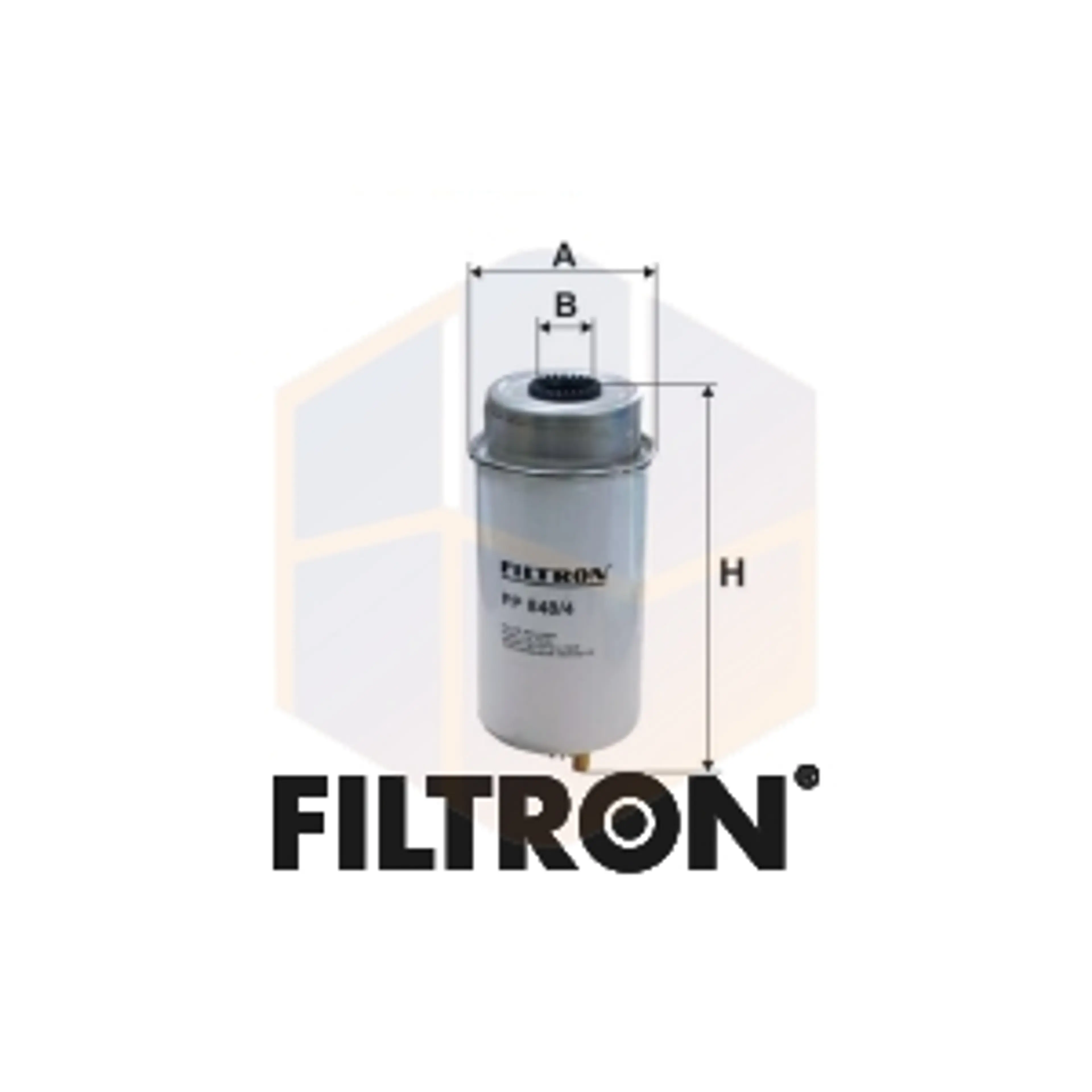 FILTRO COMBUSTIBLE PP 848/4