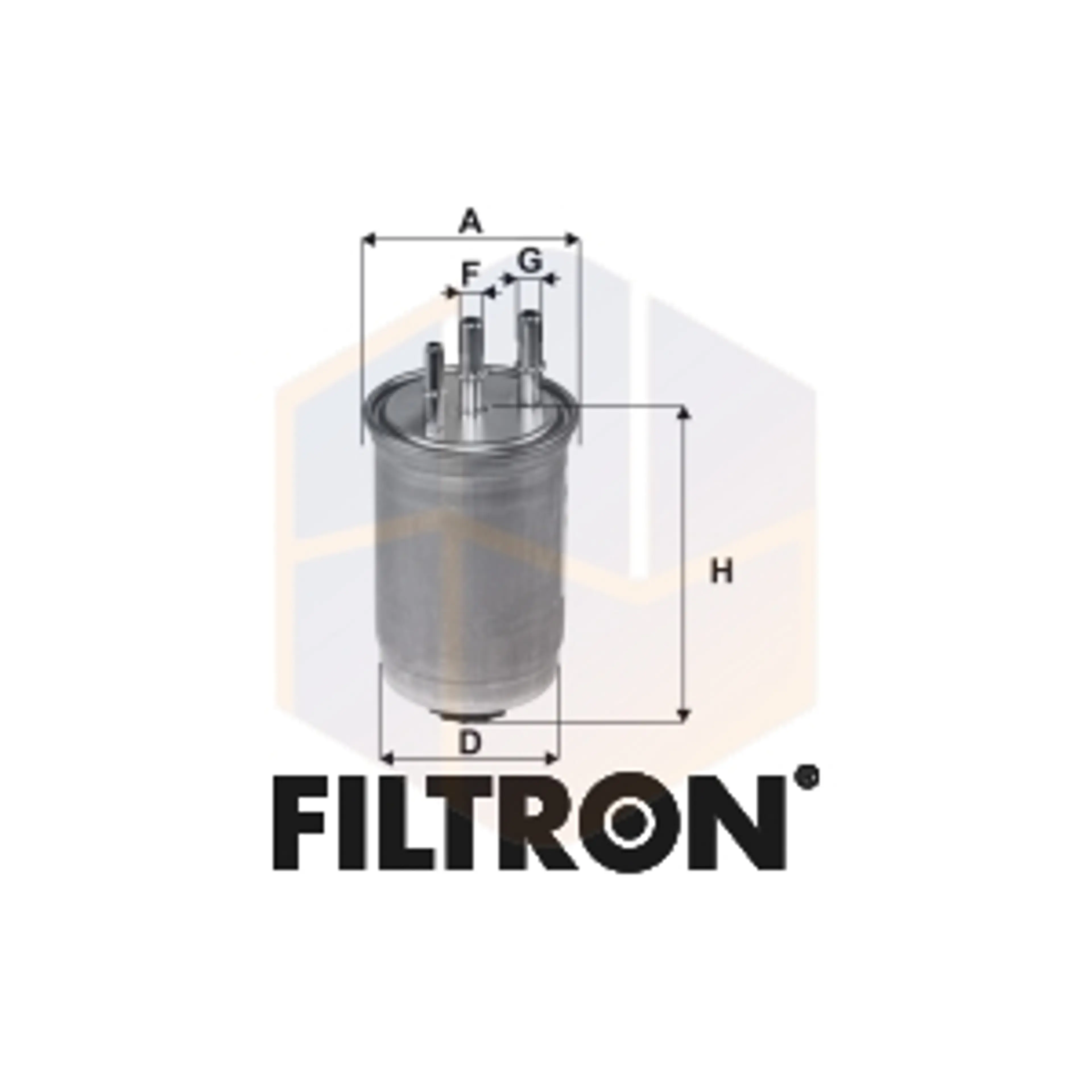 FILTRO COMBUSTIBLE PP 848/7