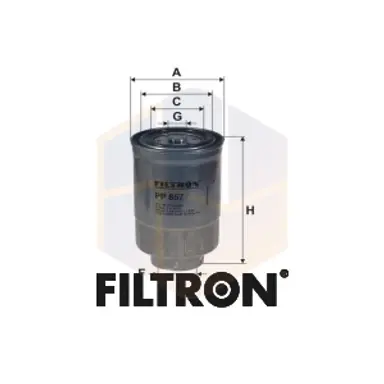 FILTRO COMBUSTIBLE PP 857