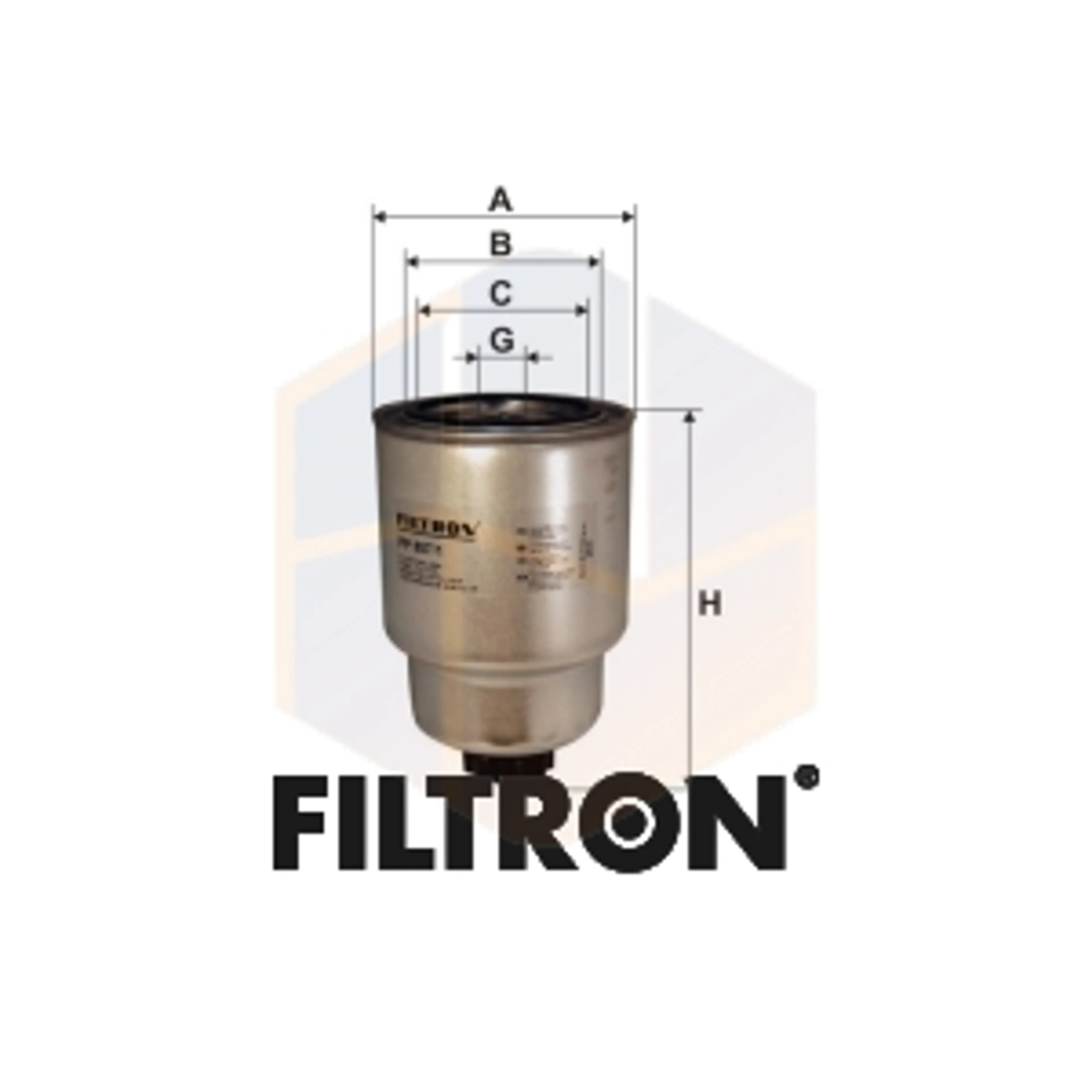 FILTRO COMBUSTIBLE PP 857/1