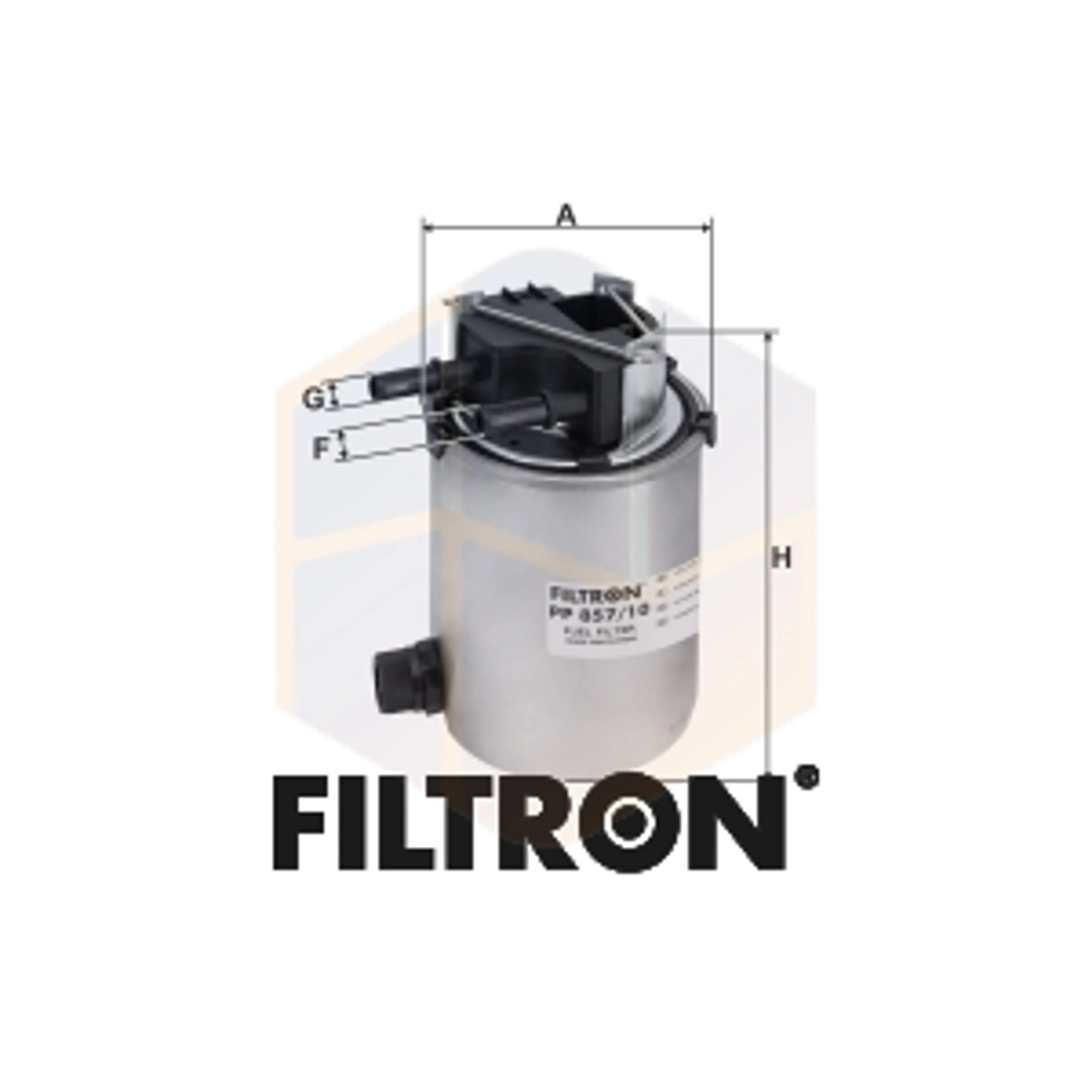 FILTRO COMBUSTIBLE PP 857/10