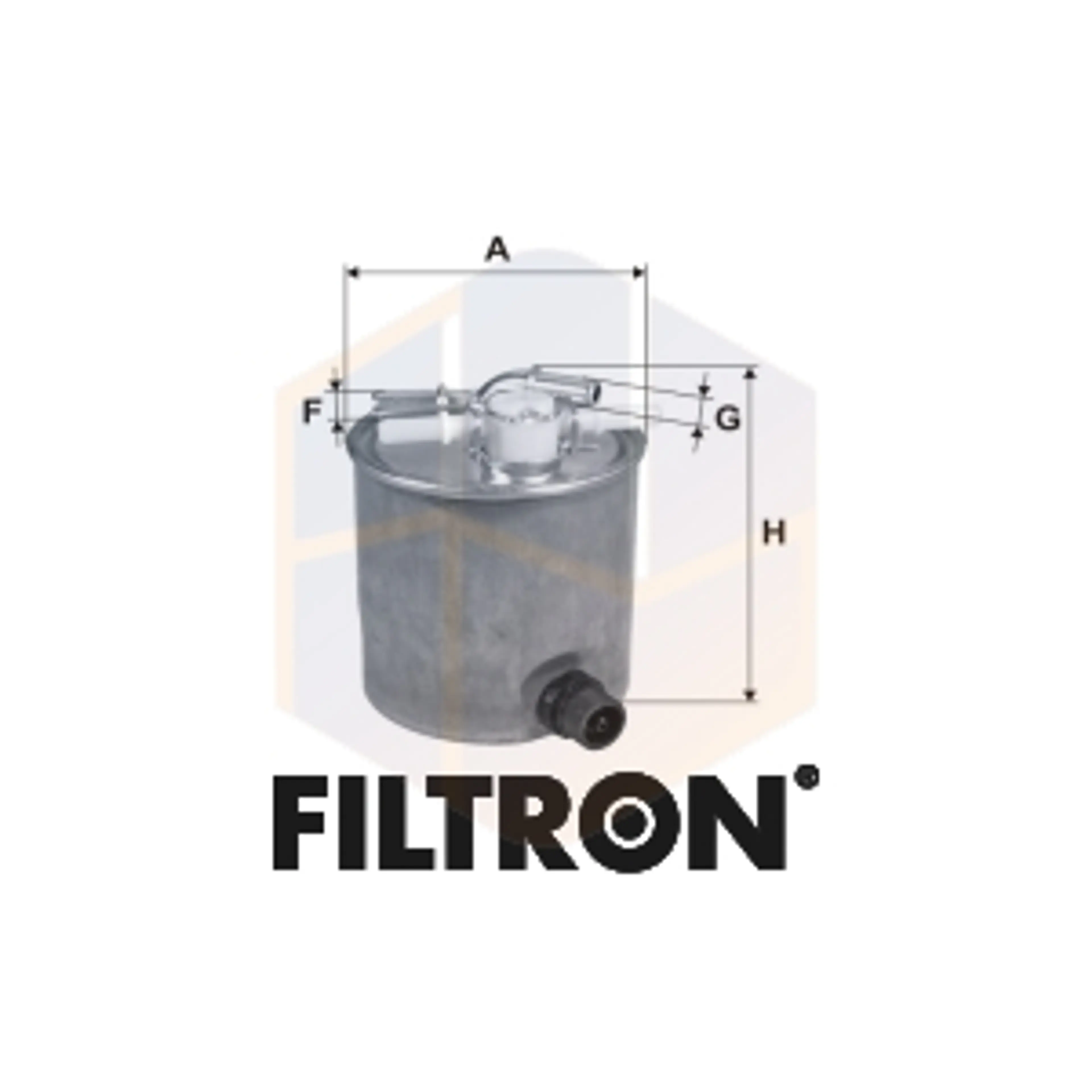 FILTRO COMBUSTIBLE PP 857/3