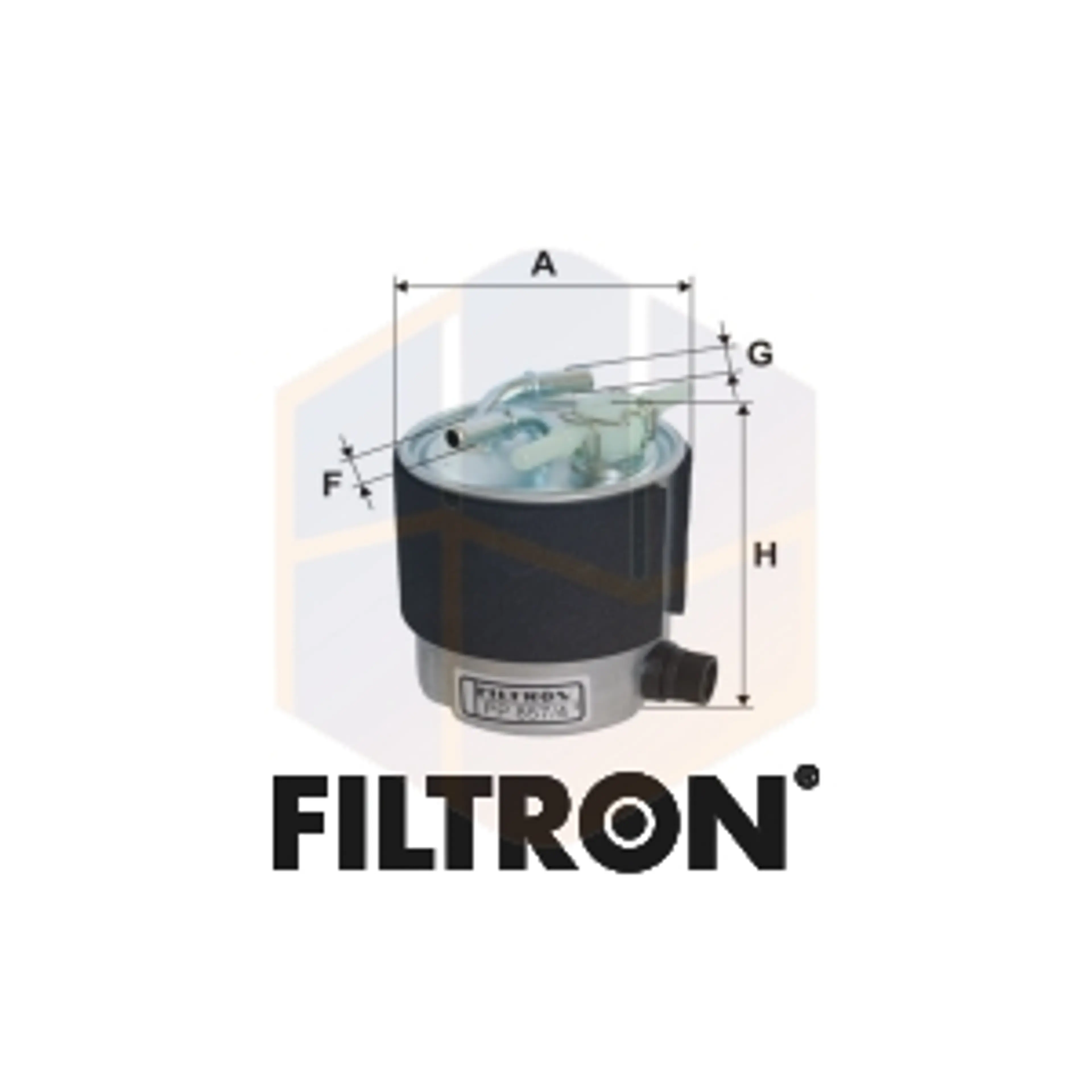 FILTRO COMBUSTIBLE PP 857/4