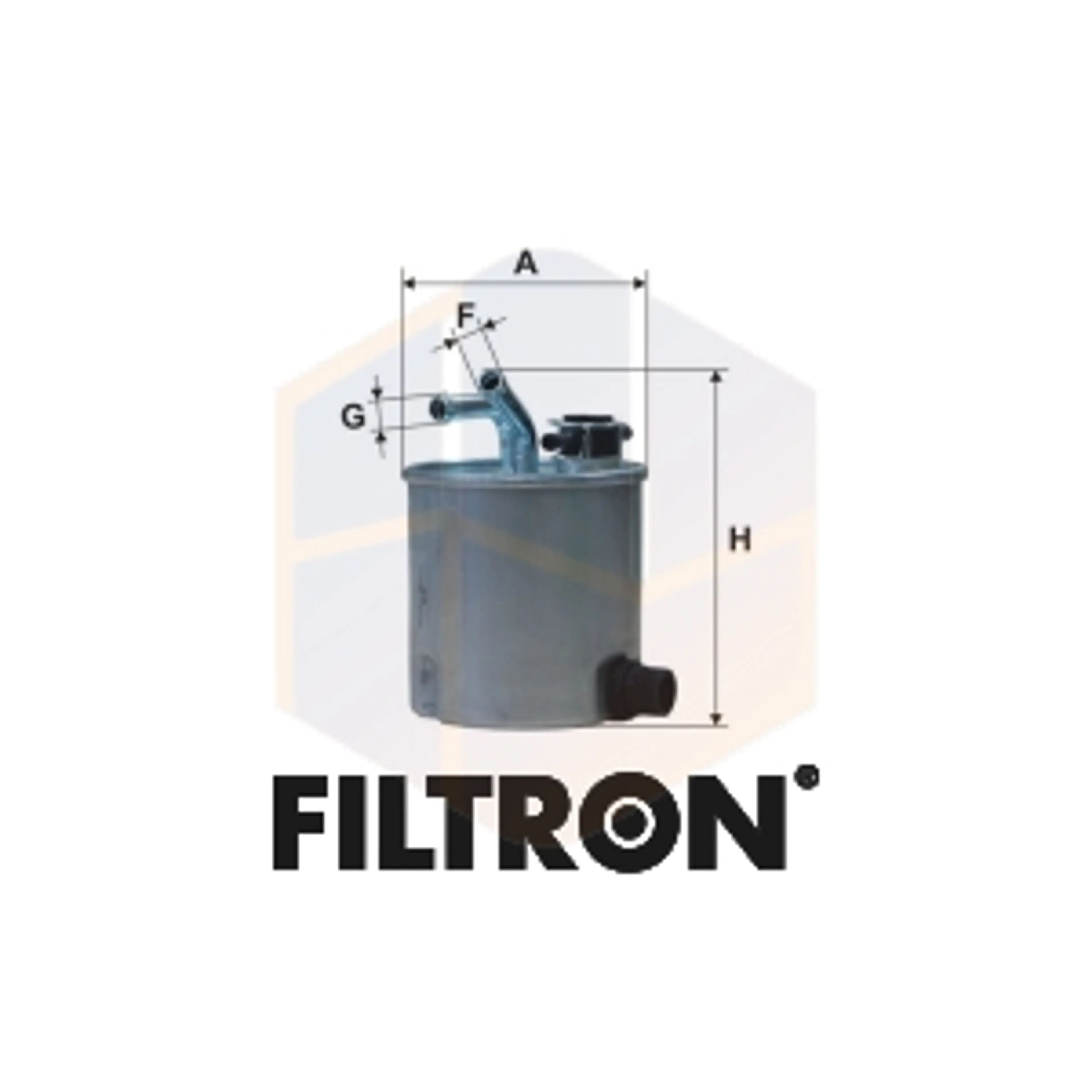 FILTRO COMBUSTIBLE PP 857/6