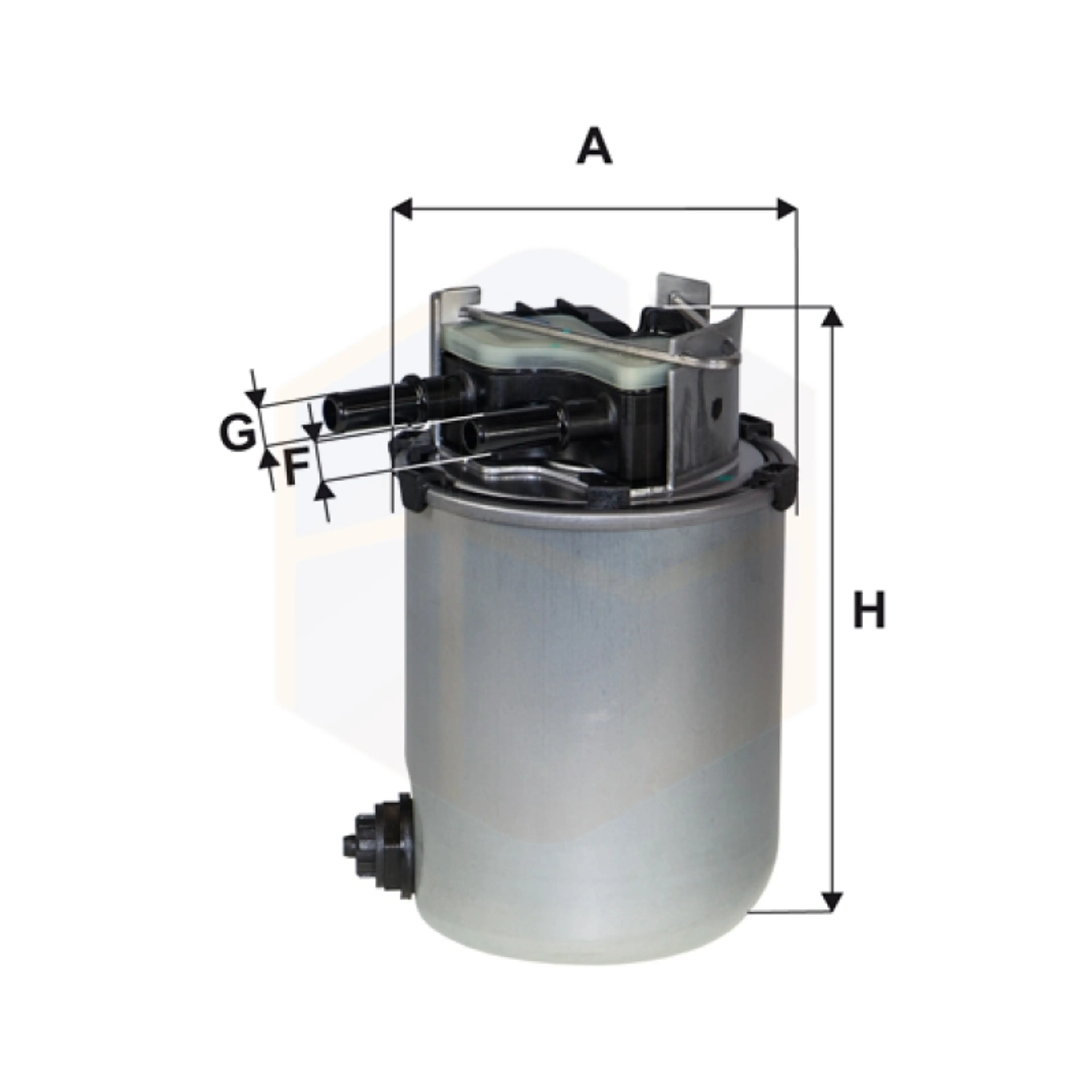 FILTRO COMBUSTIBLE PP 857/9