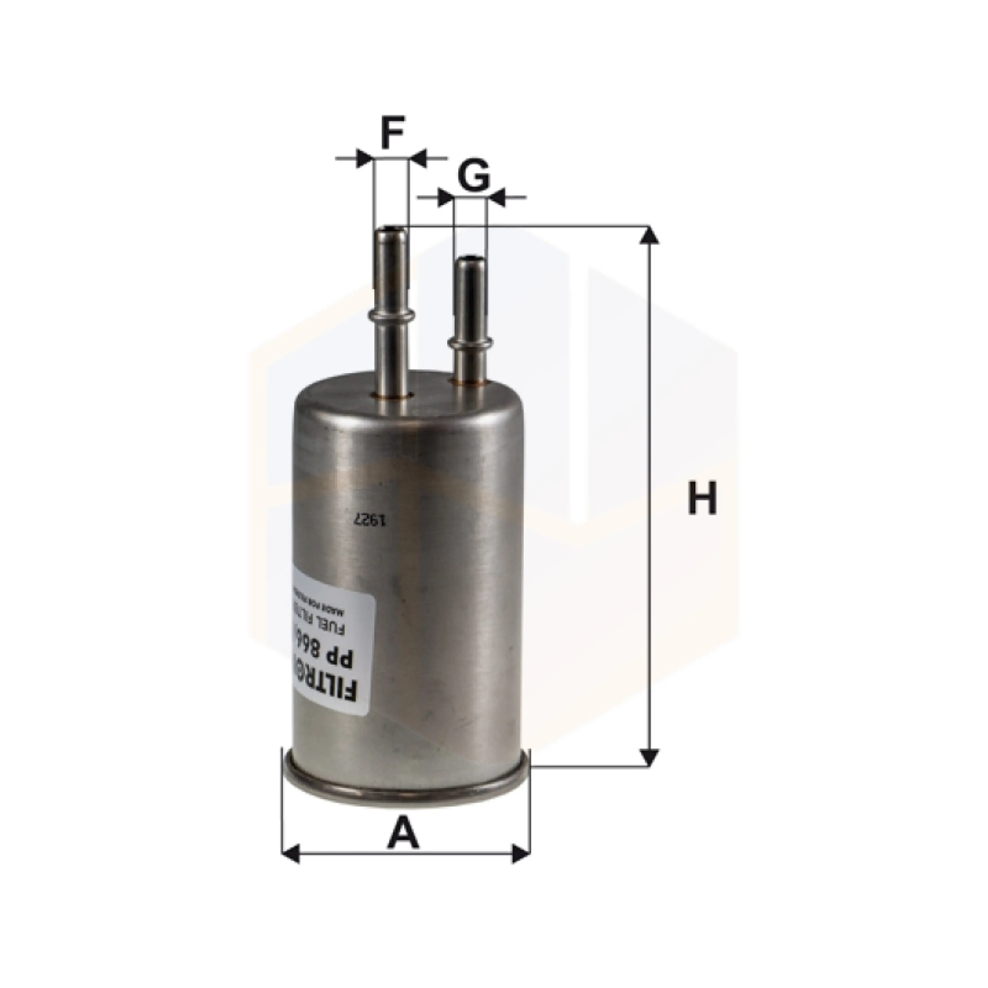 FILTRO COMBUSTIBLE PP 866/6