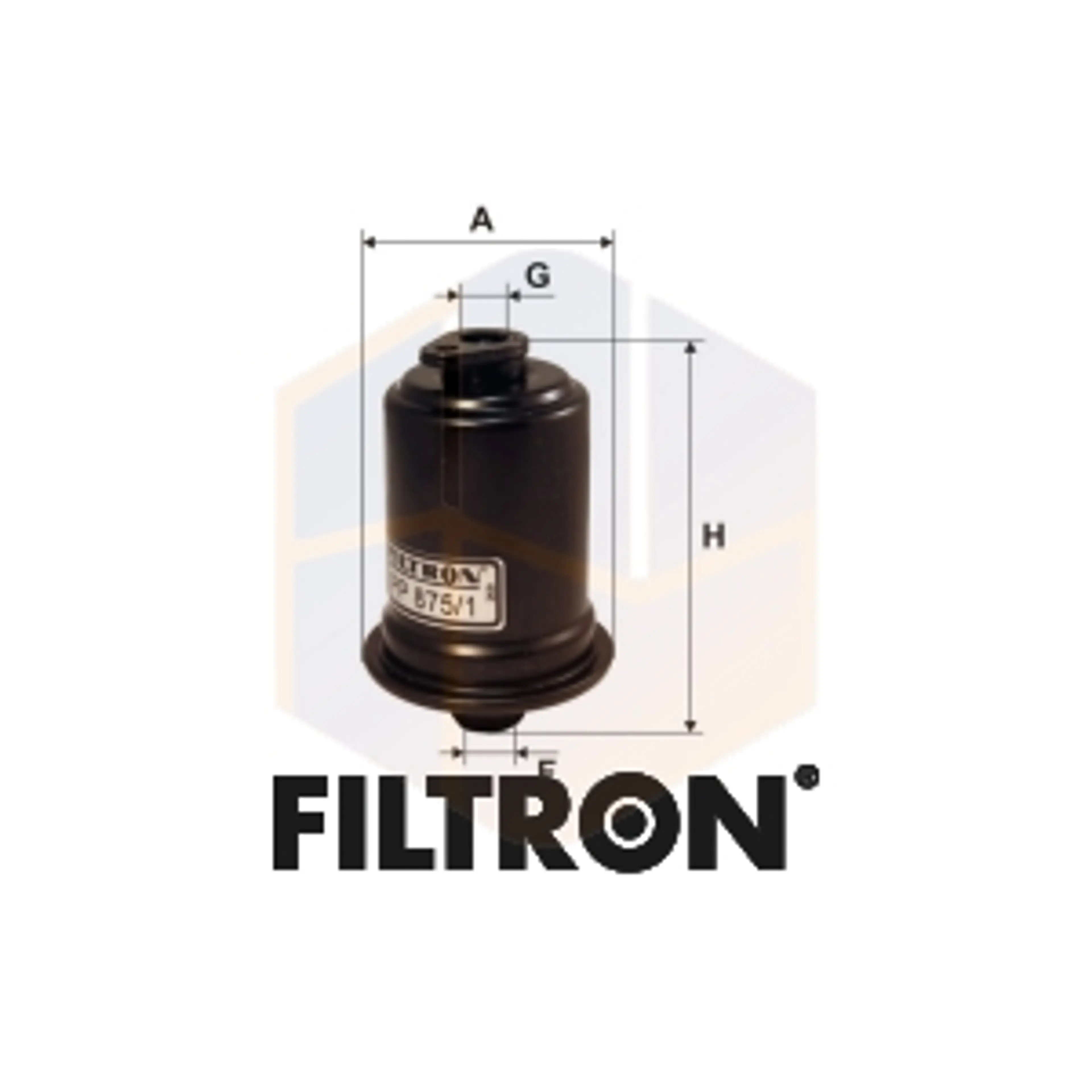 FILTRO COMBUSTIBLE PP 875/1