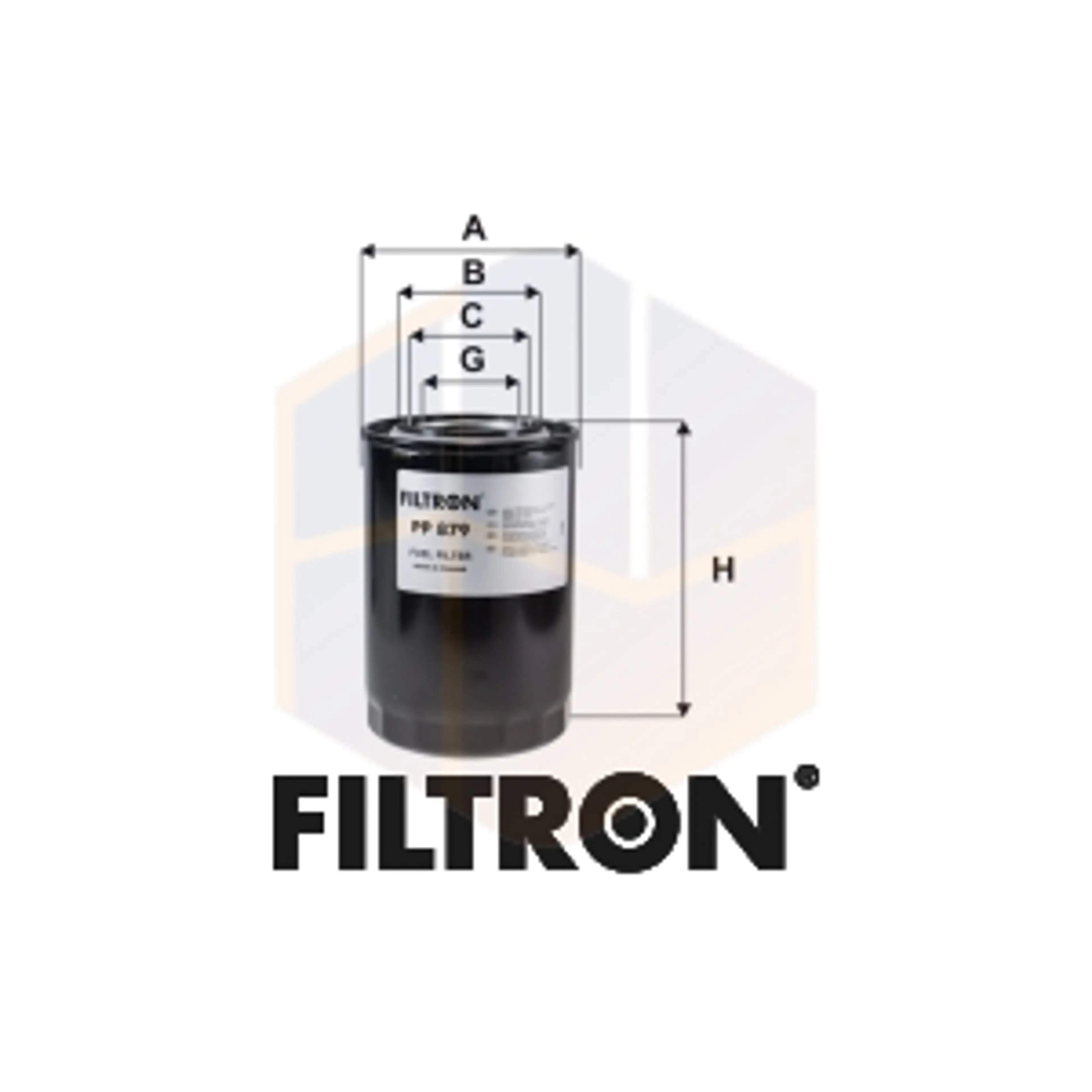 FILTRO COMBUSTIBLE PP 879