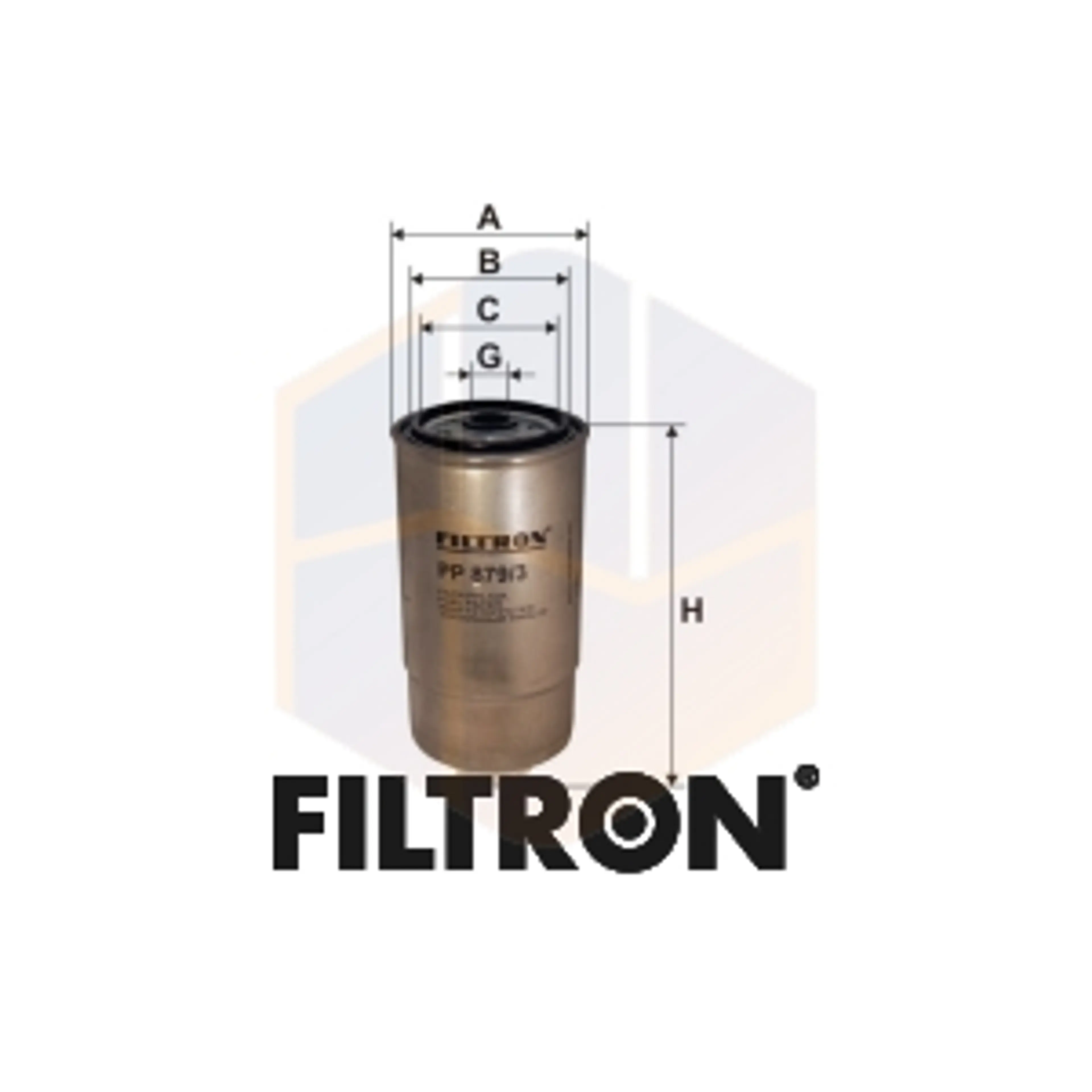 FILTRO COMBUSTIBLE PP 879/3