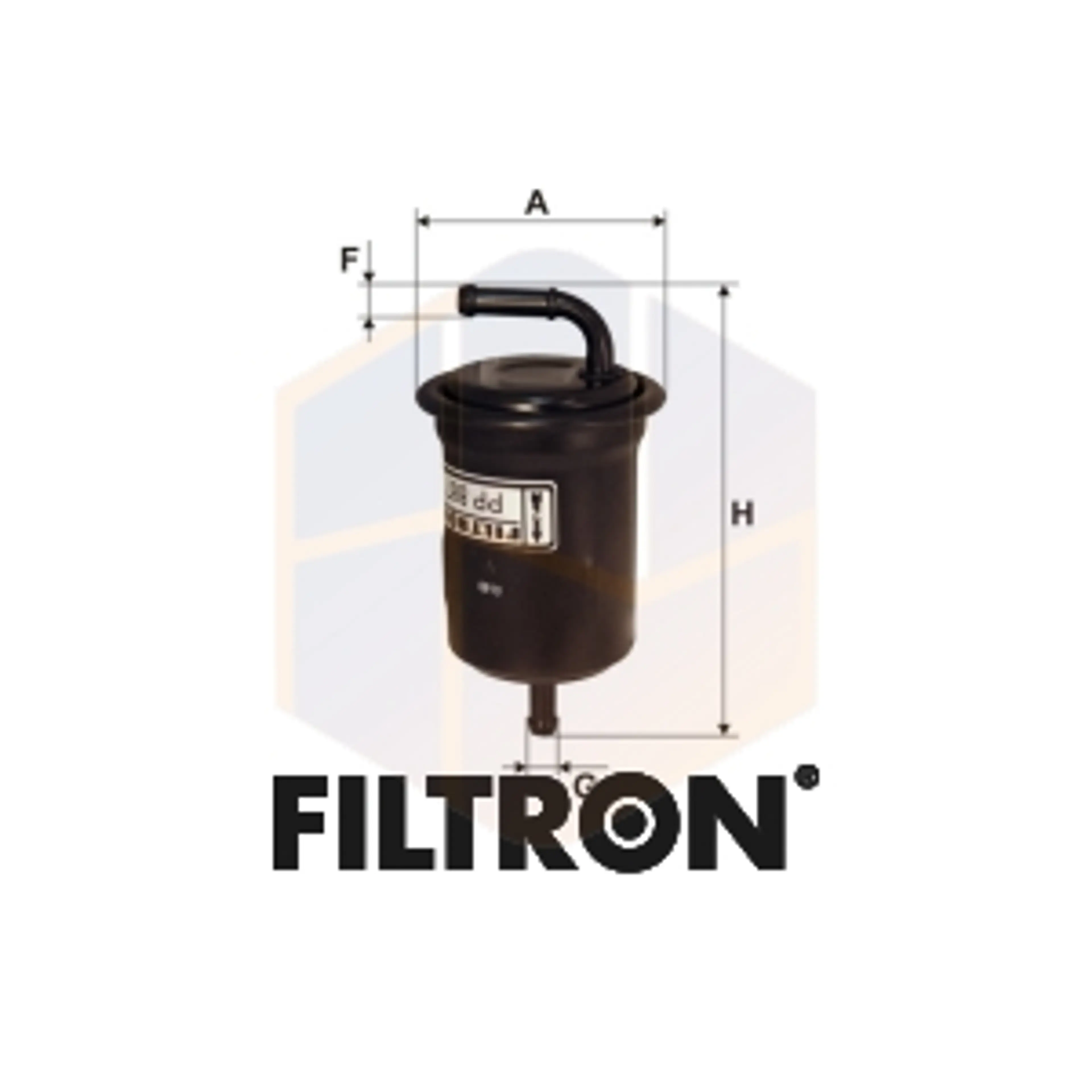 FILTRO COMBUSTIBLE PP 887