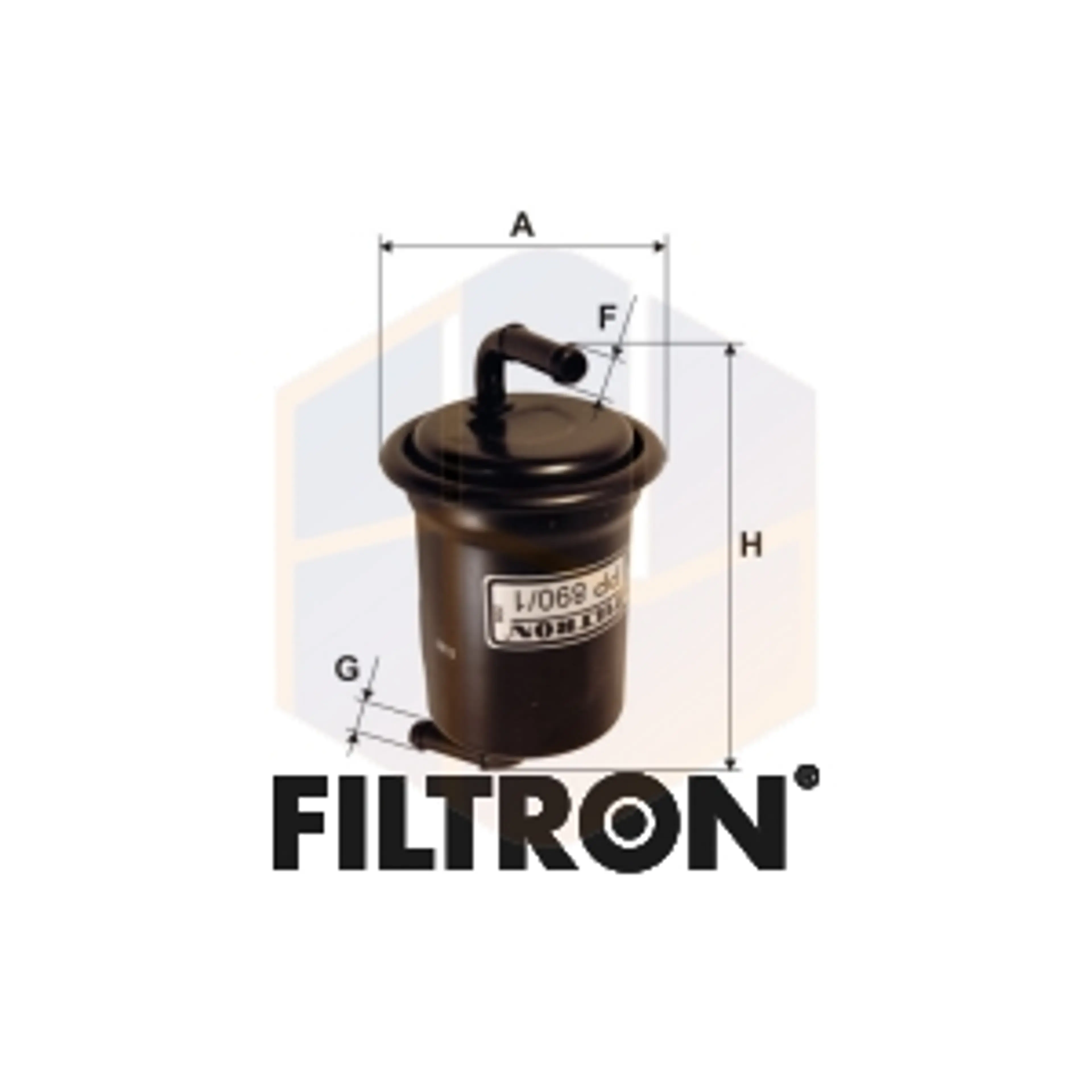 FILTRO COMBUSTIBLE PP 890/1