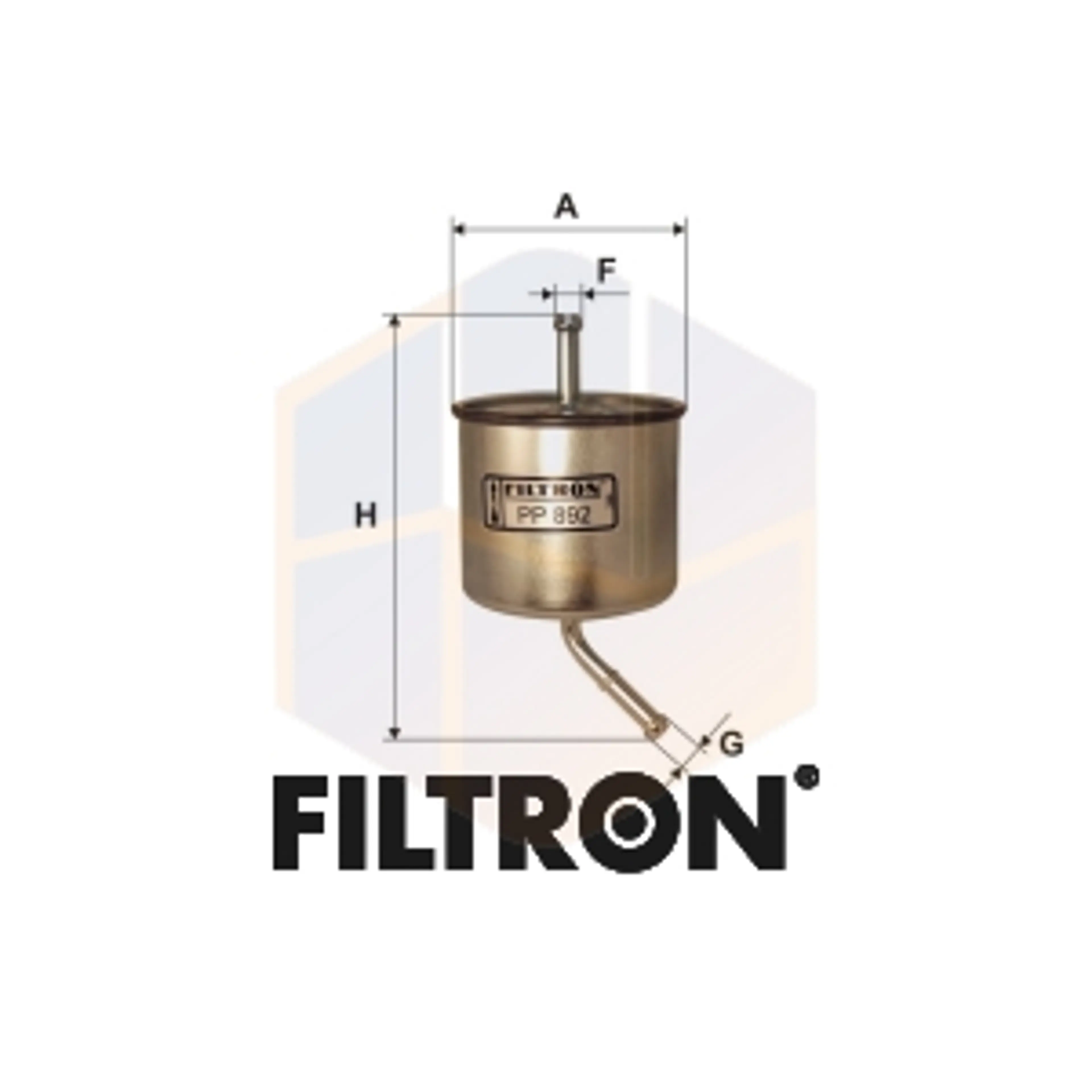 FILTRO COMBUSTIBLE PP 892