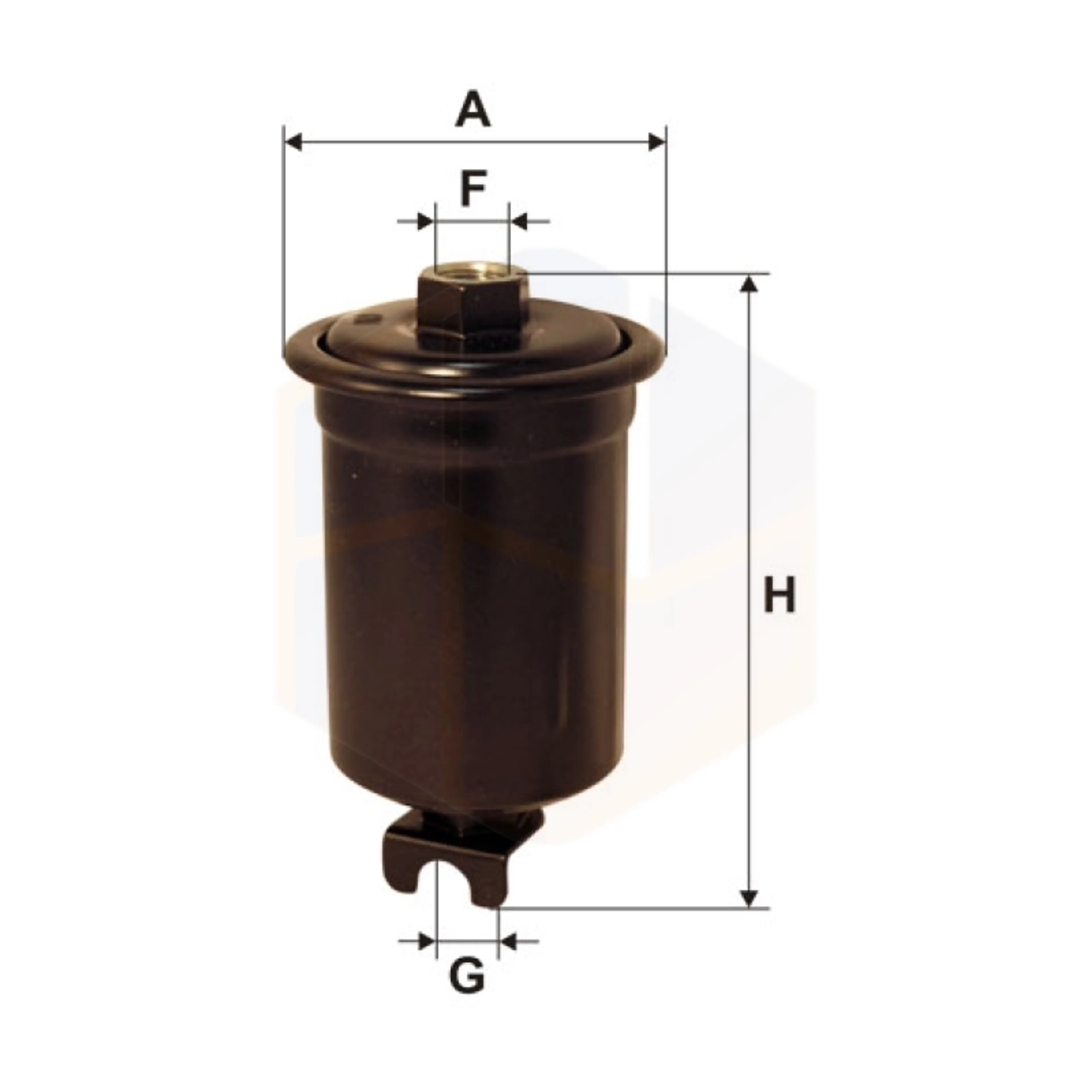 FILTRO COMBUSTIBLE PP 895