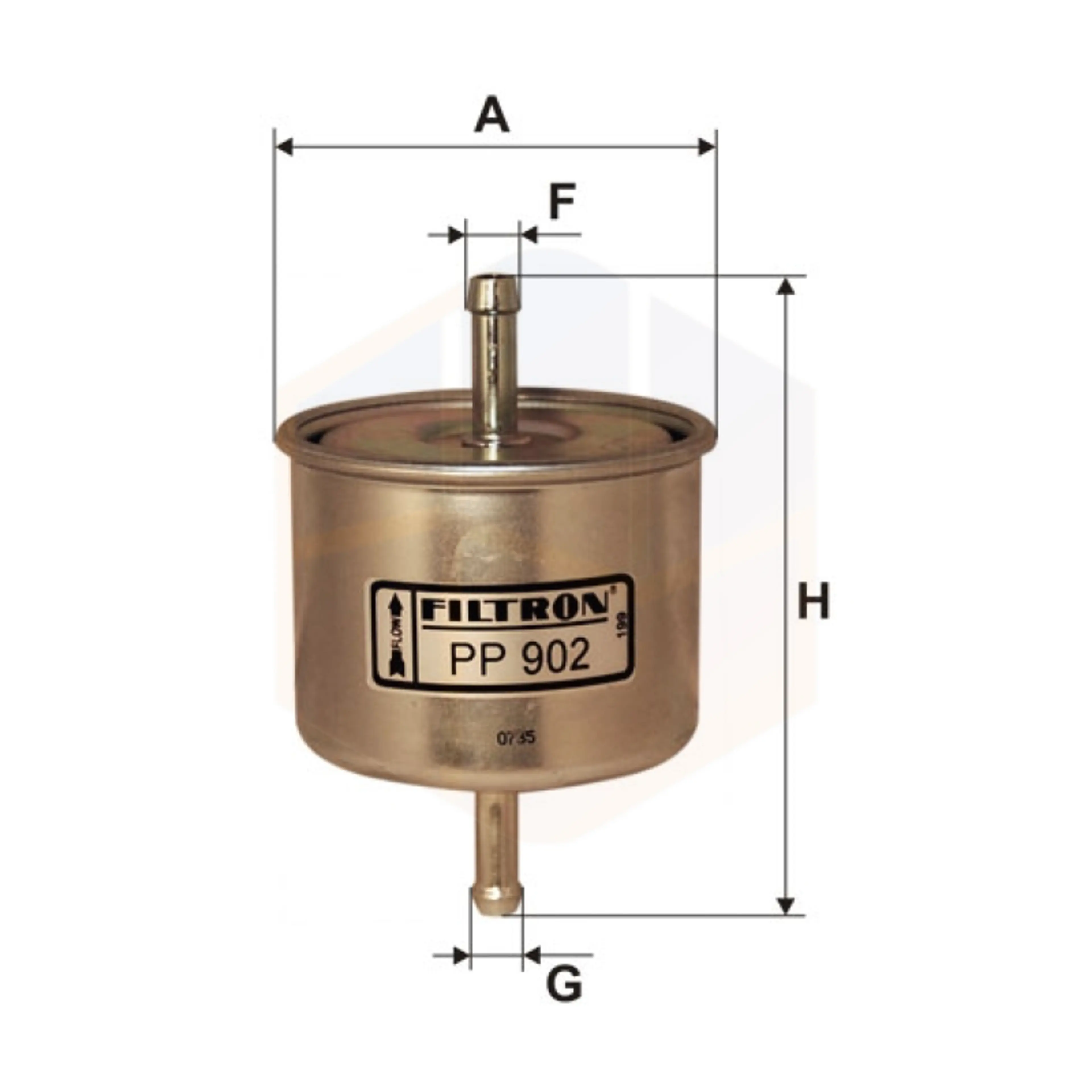 FILTRO COMBUSTIBLE PP 902