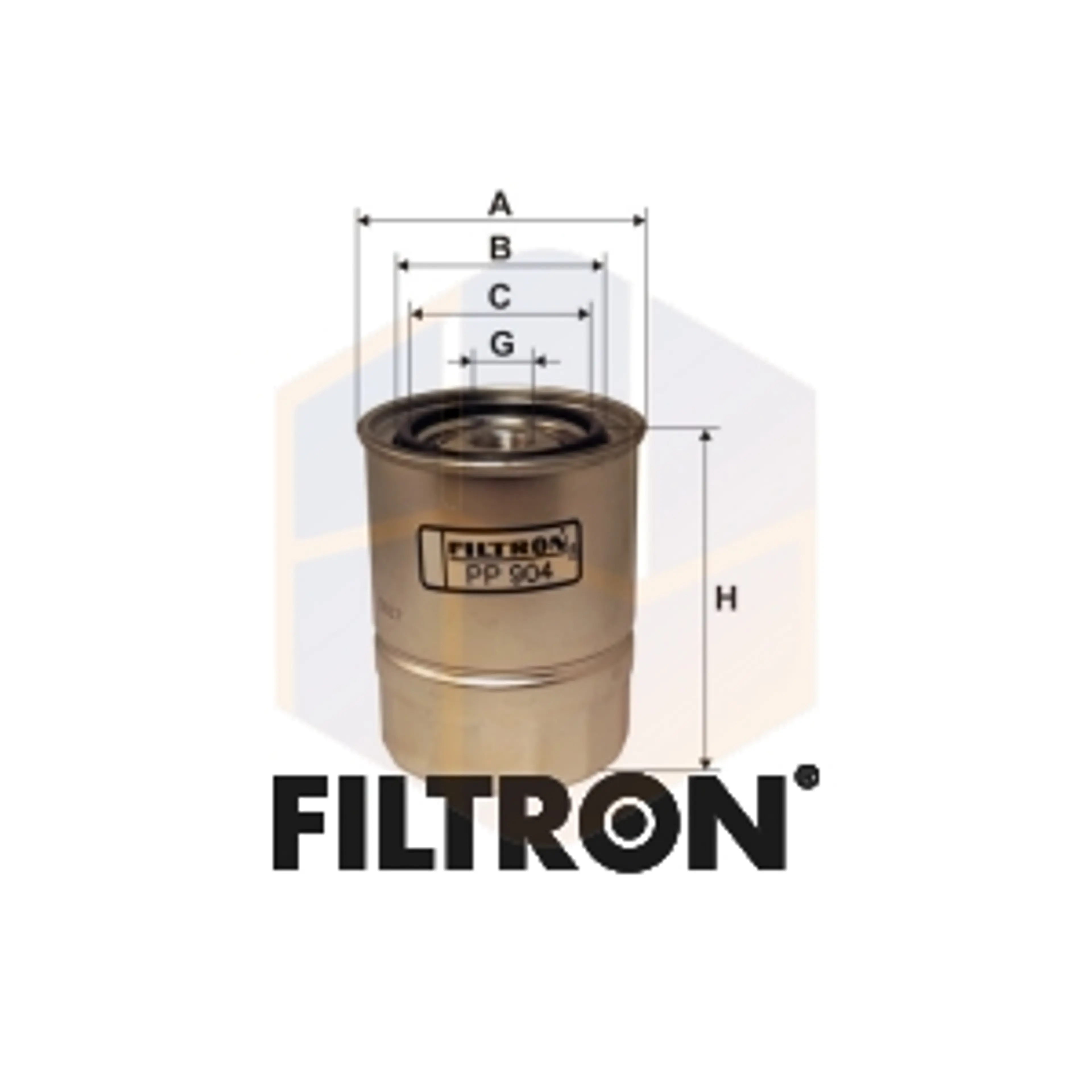 FILTRO COMBUSTIBLE PP 904