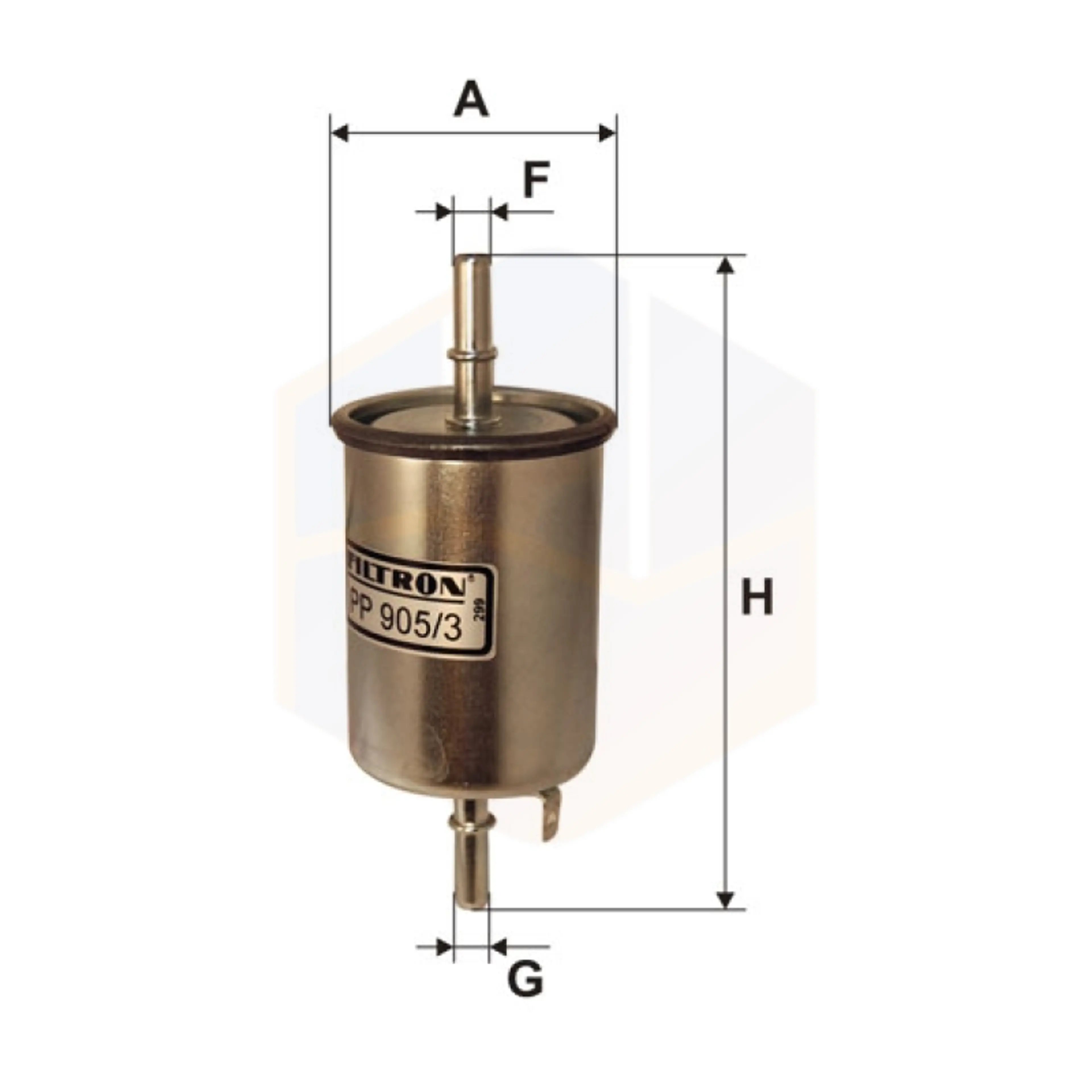 FILTRO COMBUSTIBLE PP 905/3