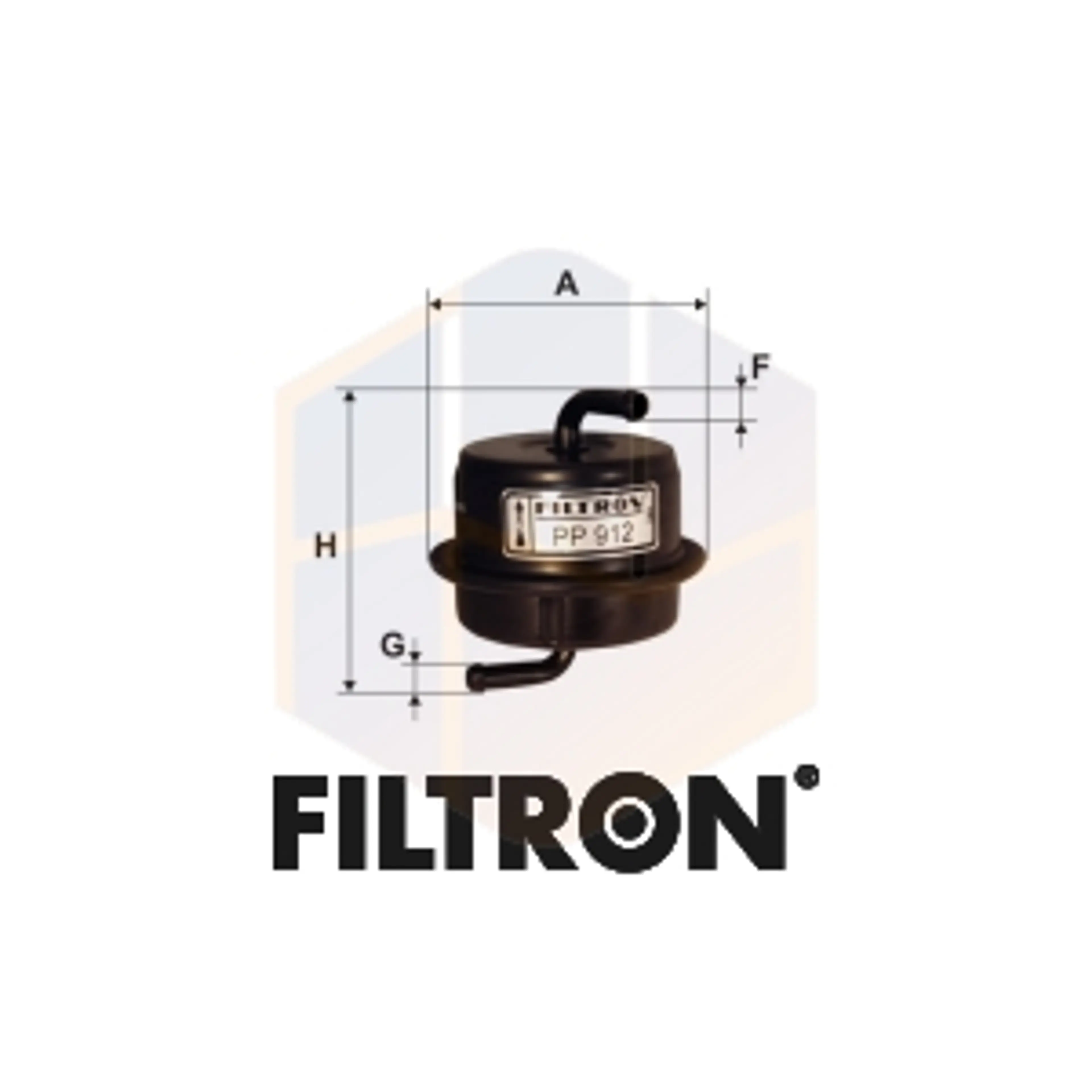 FILTRO COMBUSTIBLE PP 912