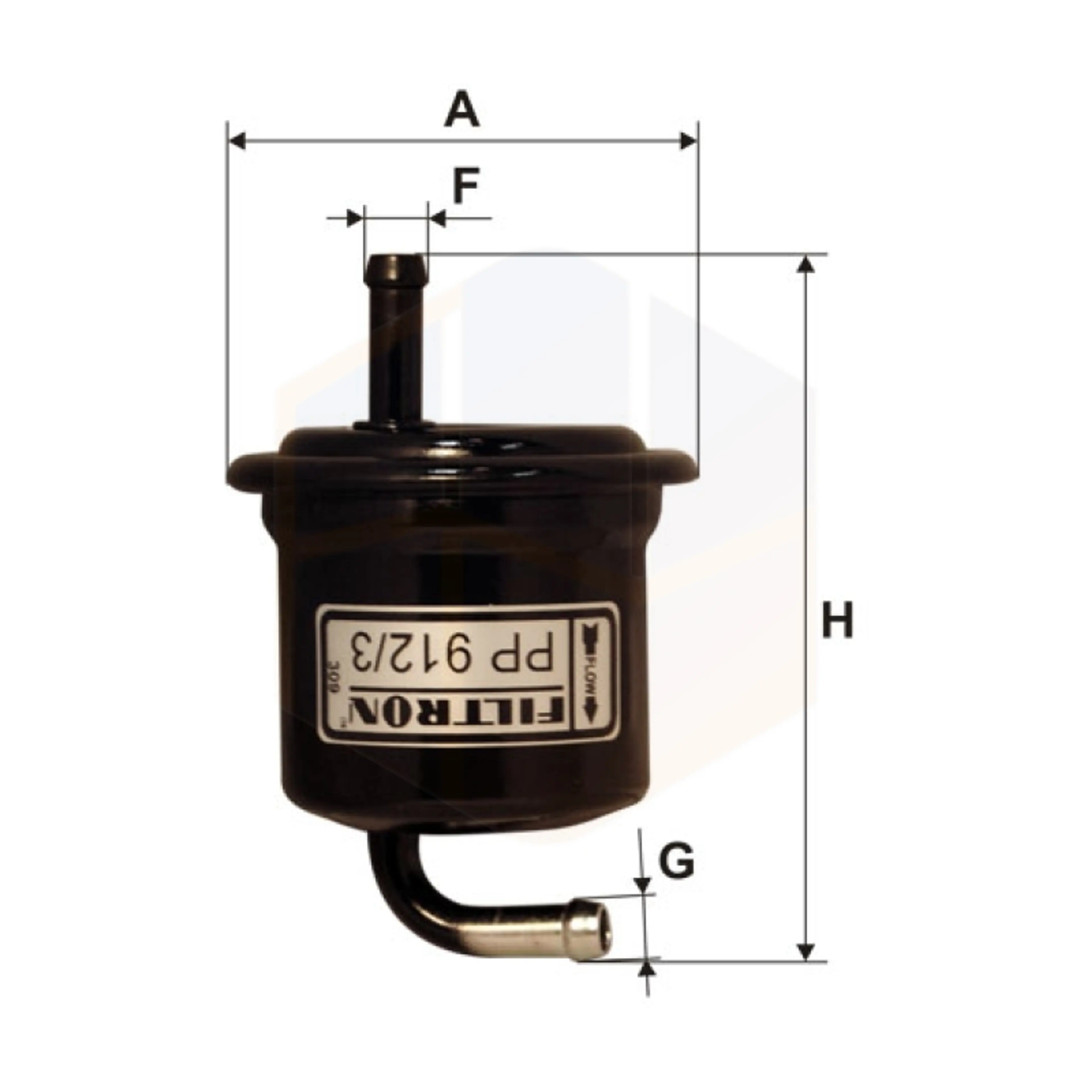 FILTRO COMBUSTIBLE PP 912/3