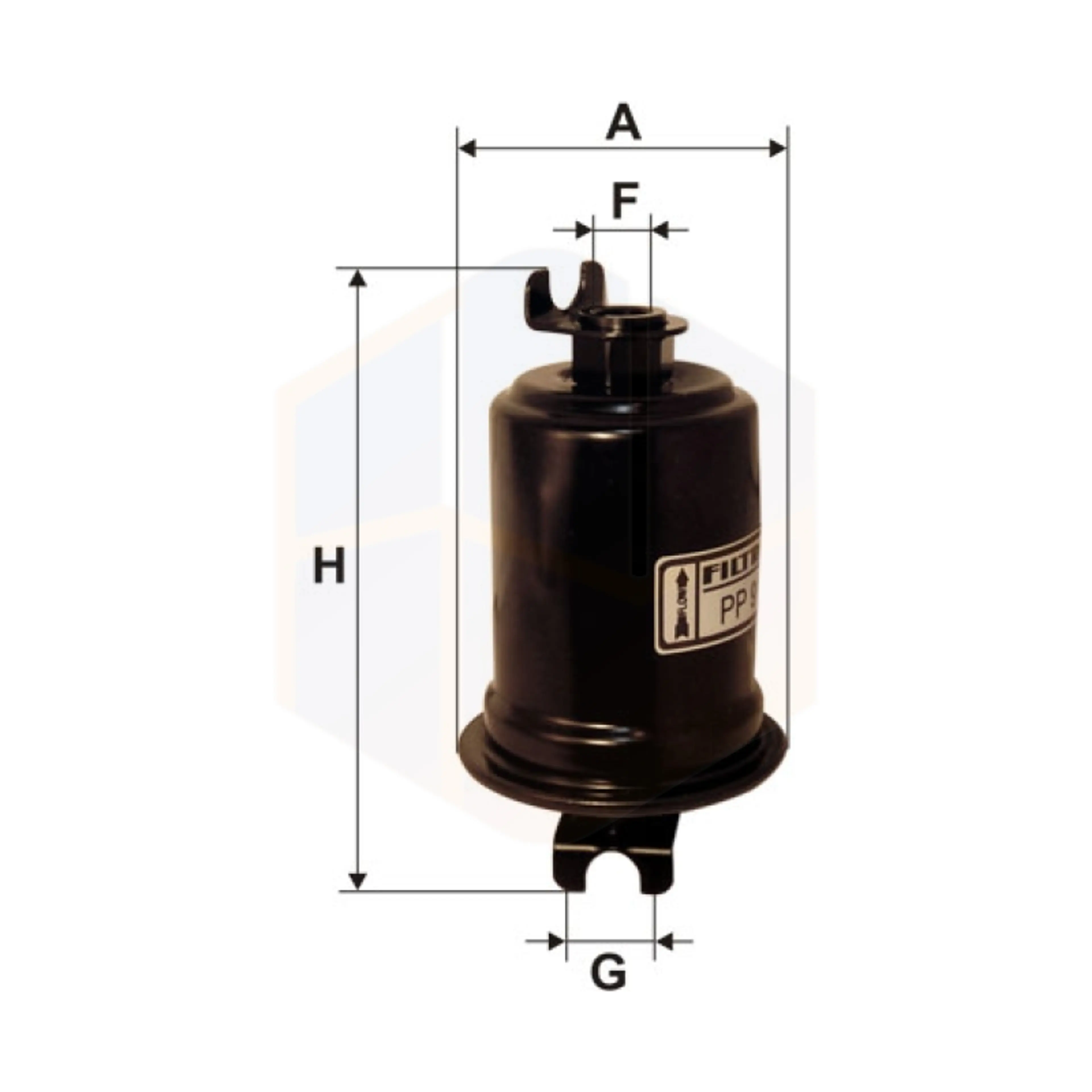 FILTRO COMBUSTIBLE PP 915