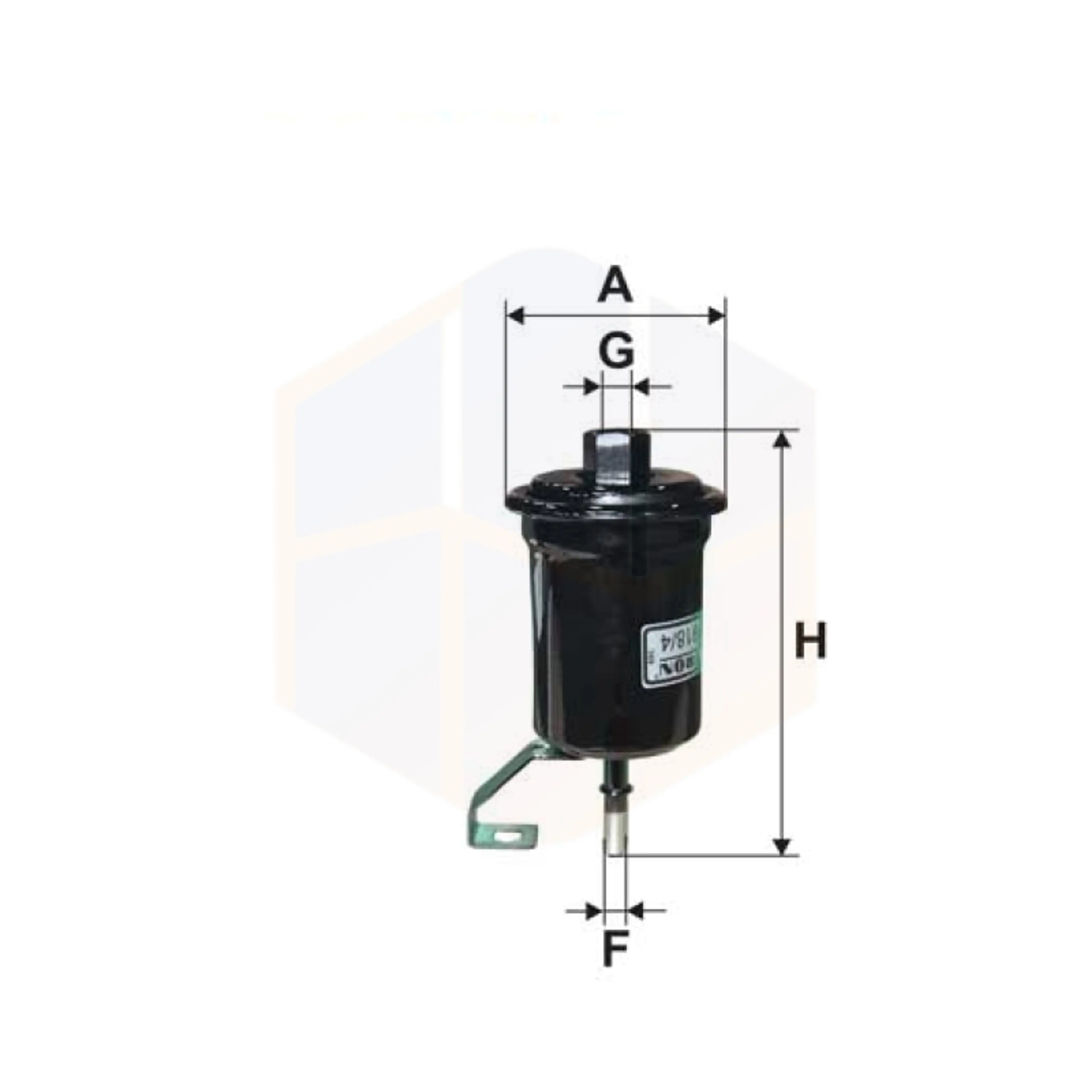 FILTRO COMBUSTIBLE PP 918/4