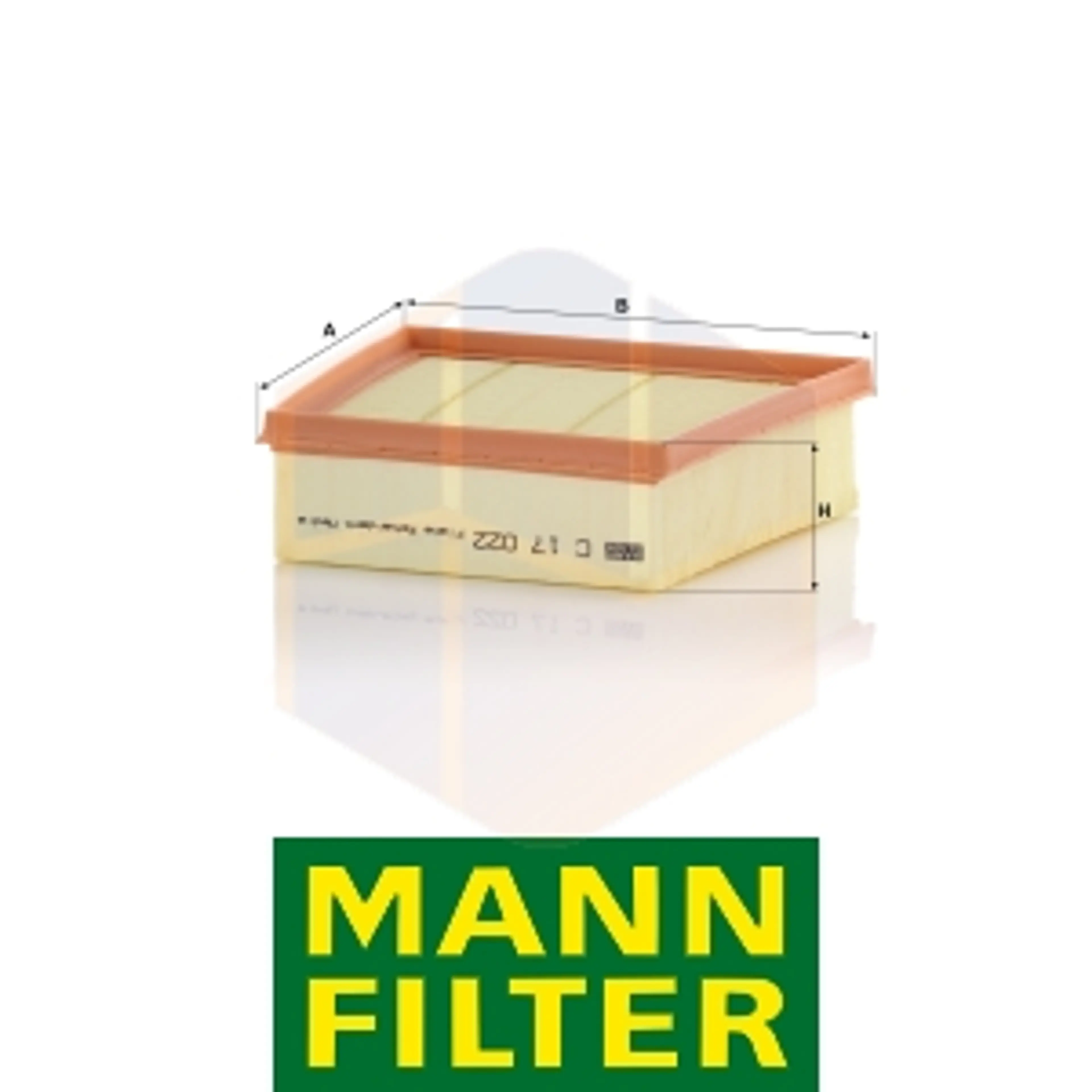 FILTRO AIRE C 17 022 MANN