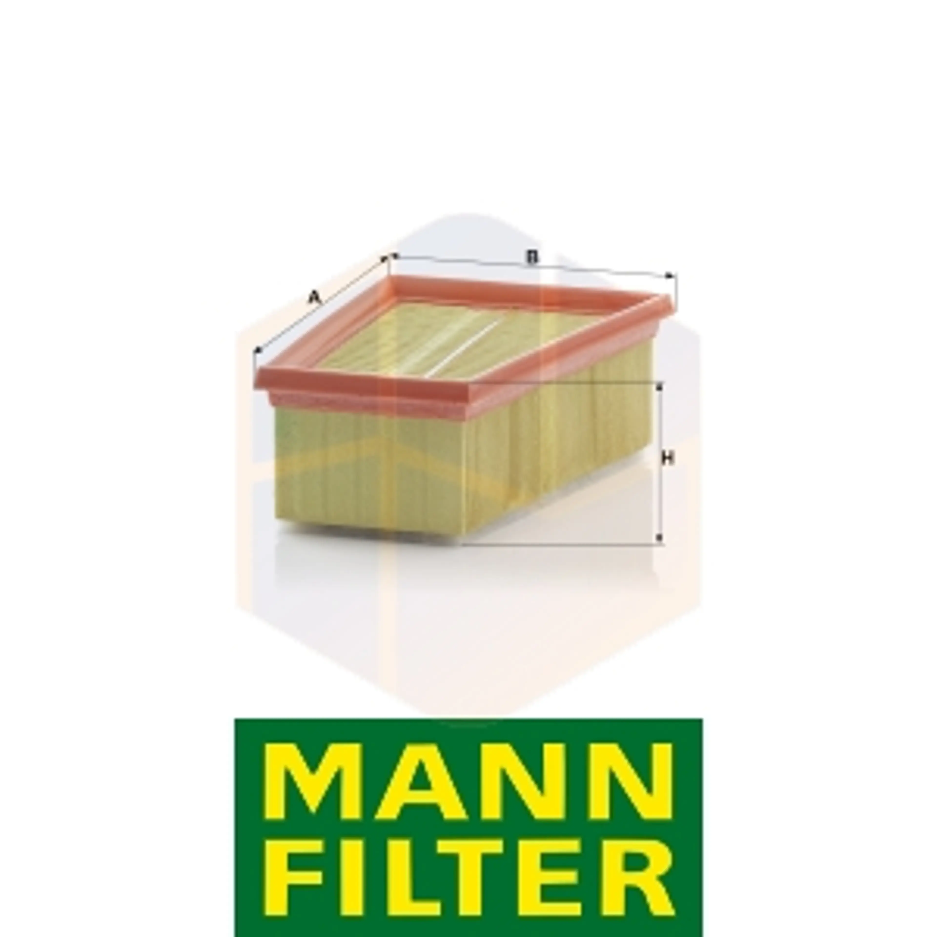 FILTRO AIRE C 1858/2 MANN