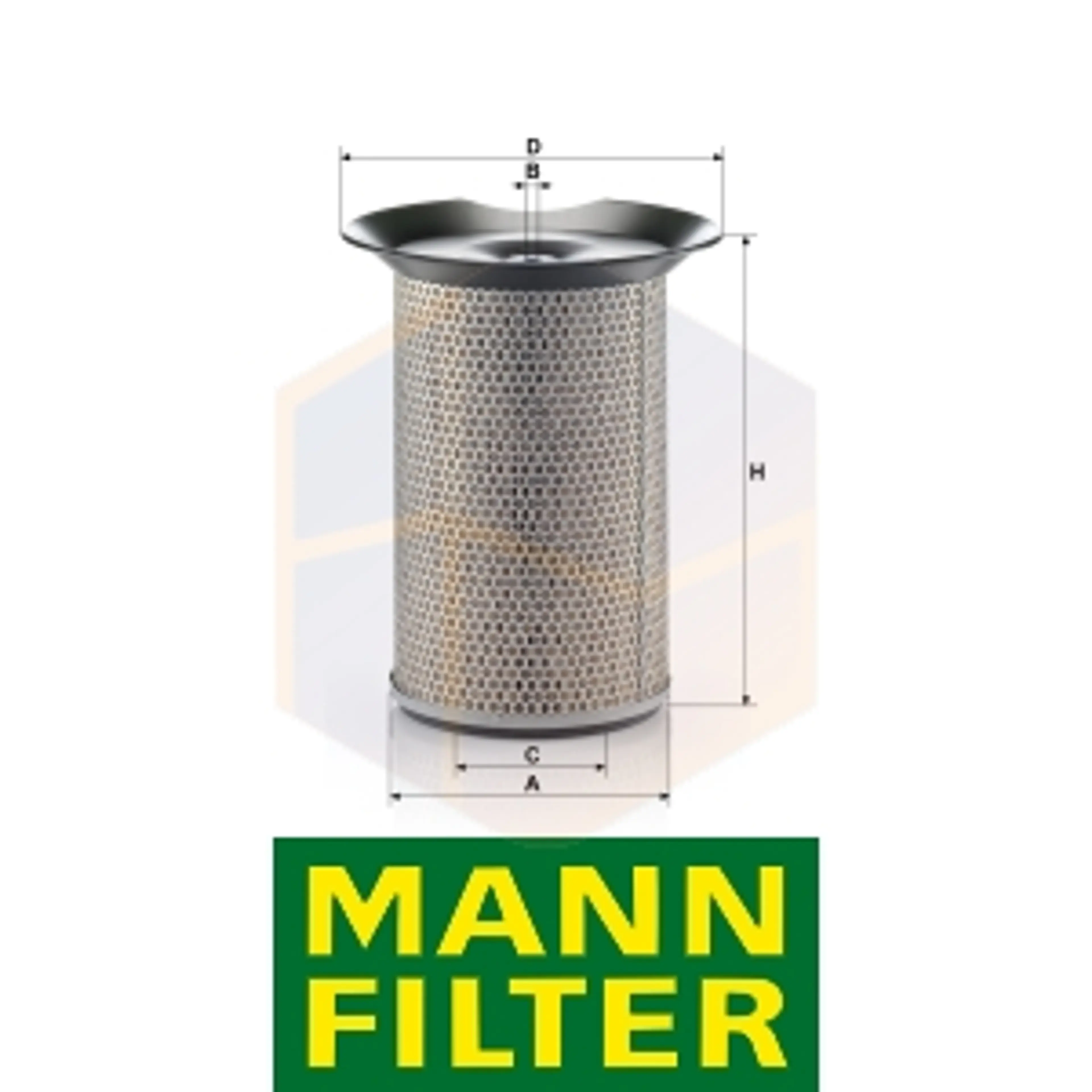 FILTRO AIRE C 23 502 MANN