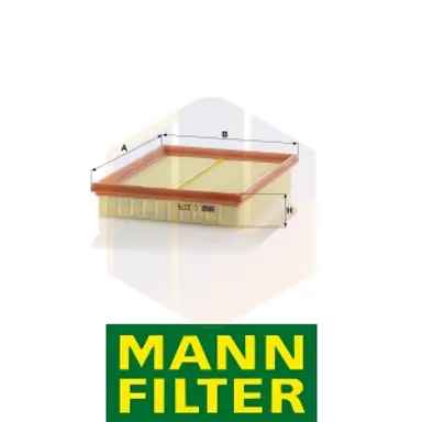FILTRO AIRE C 2376 MANN