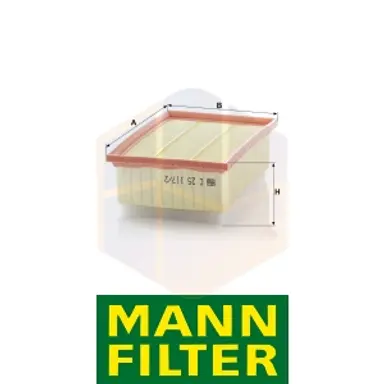 FILTRO AIRE C 25 117/2 MANN