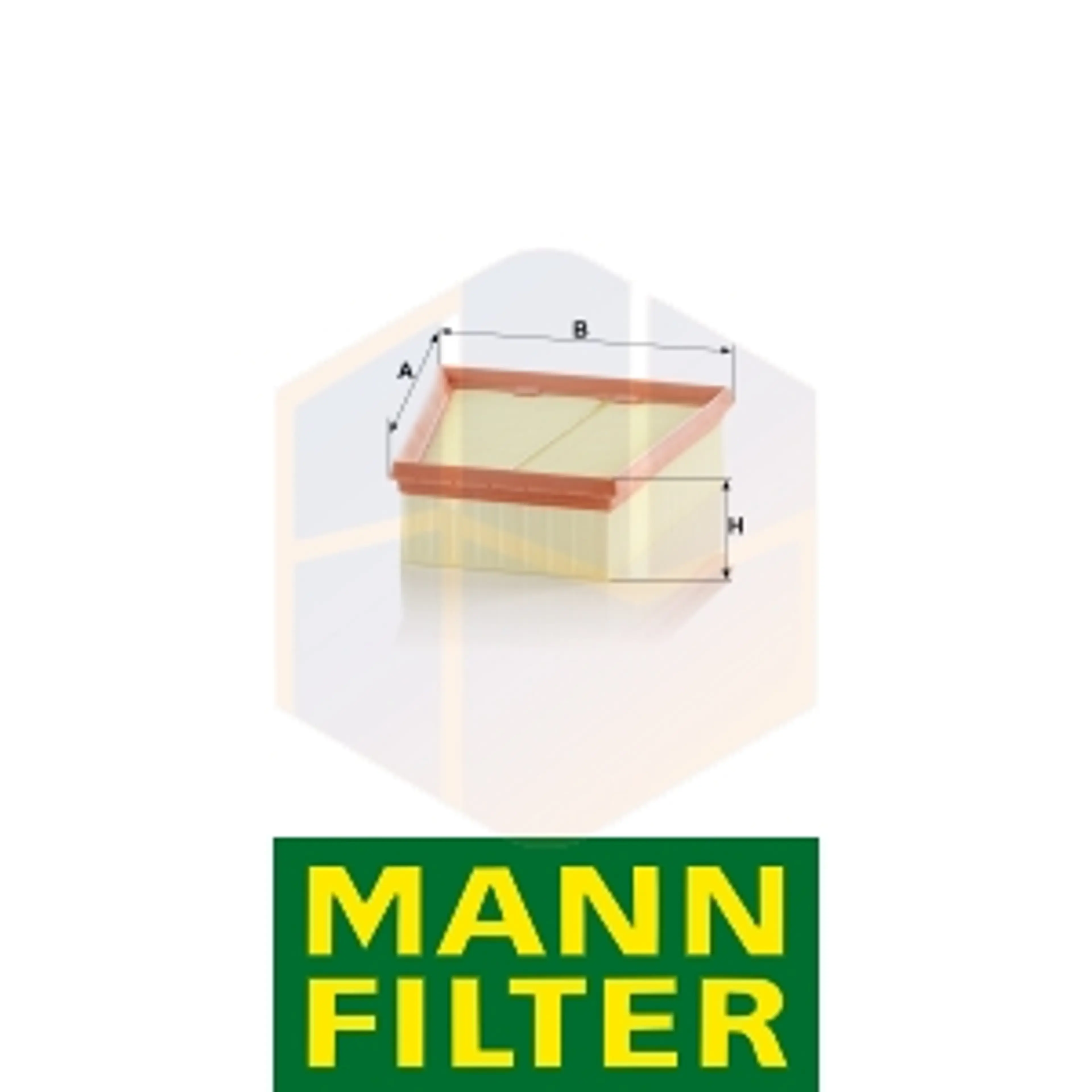 FILTRO AIRE C 2512 MANN