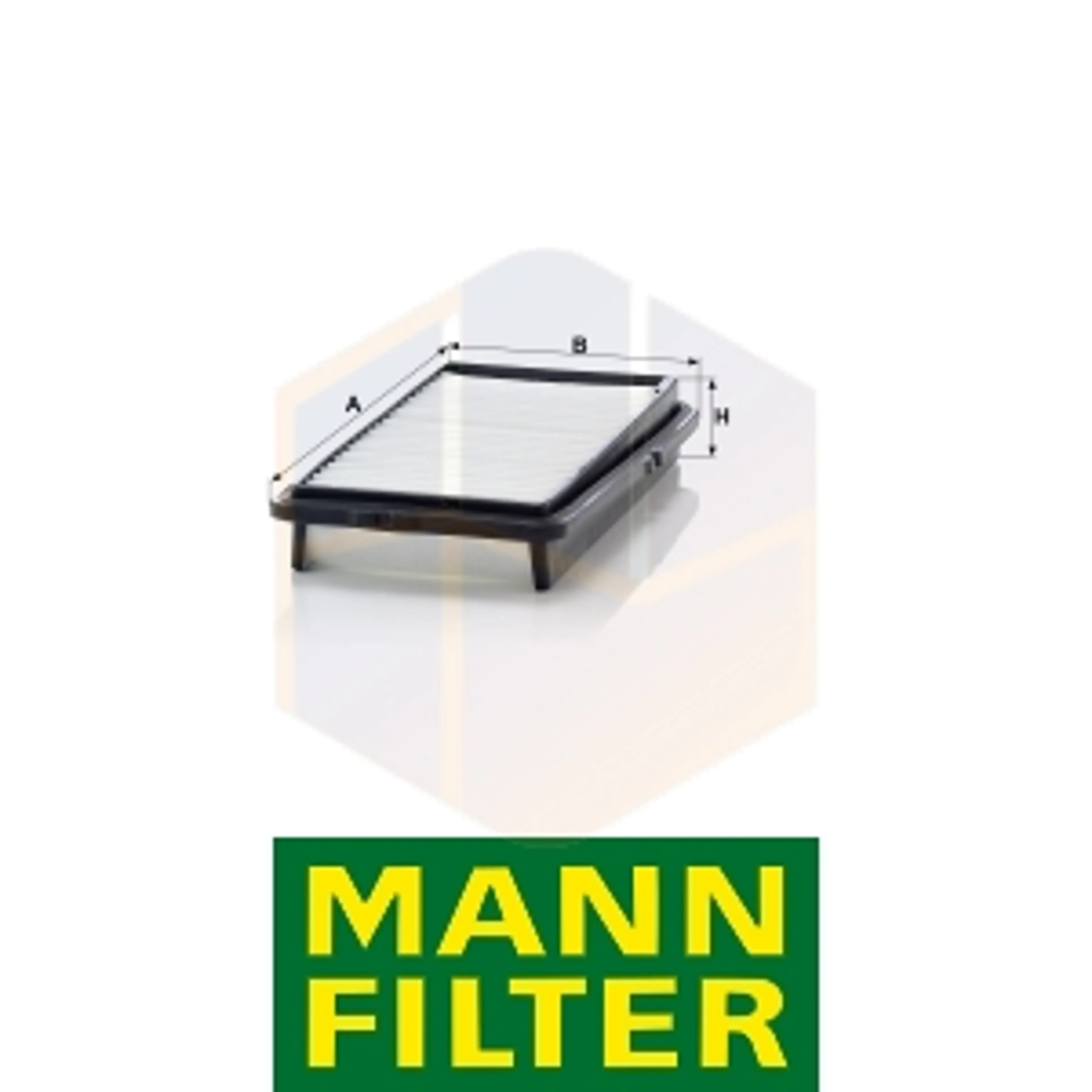 FILTRO AIRE C 2537/2 MANN