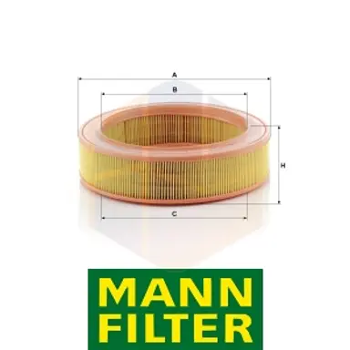 FILTRO AIRE C 2555/2 MANN