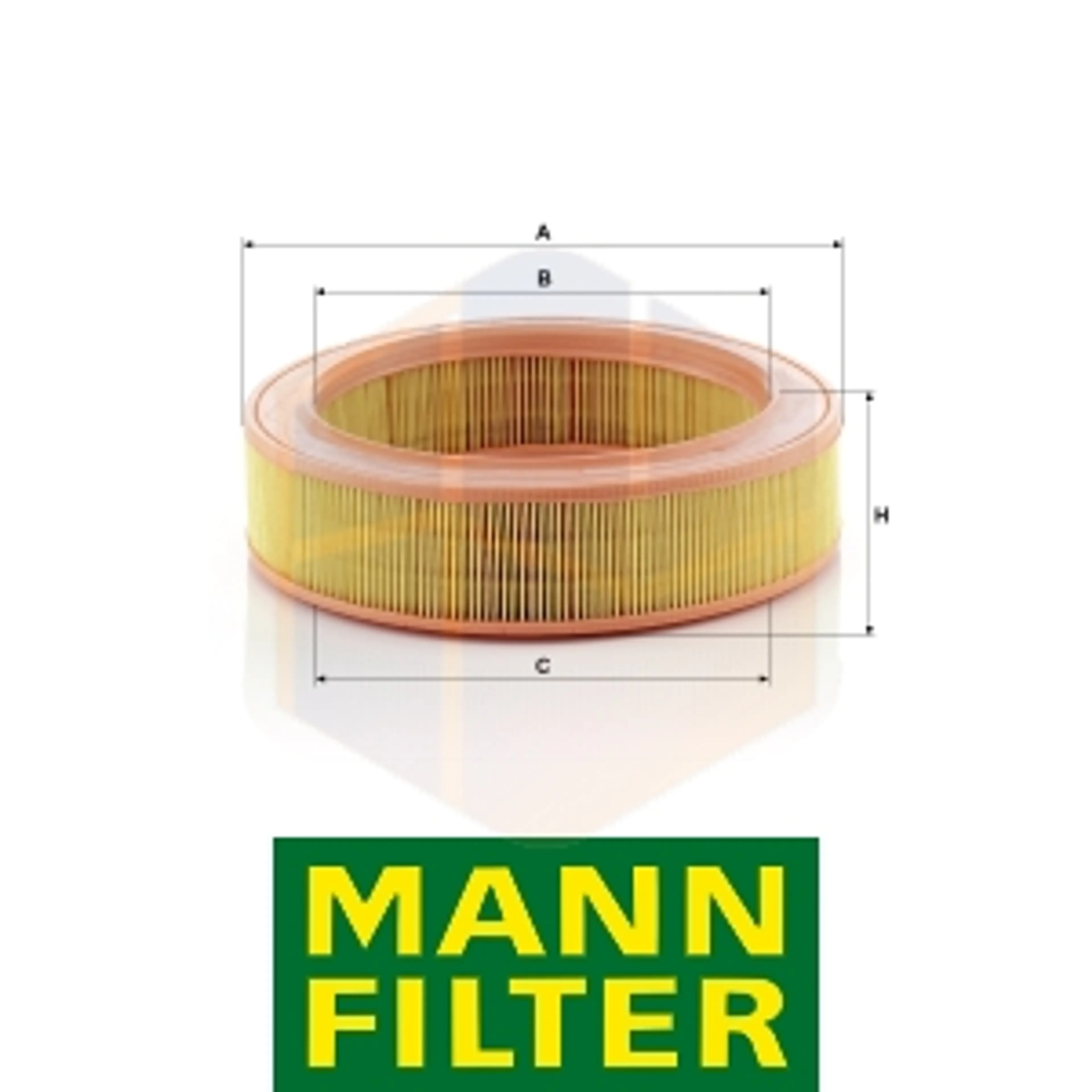 FILTRO AIRE C 2555/2 MANN